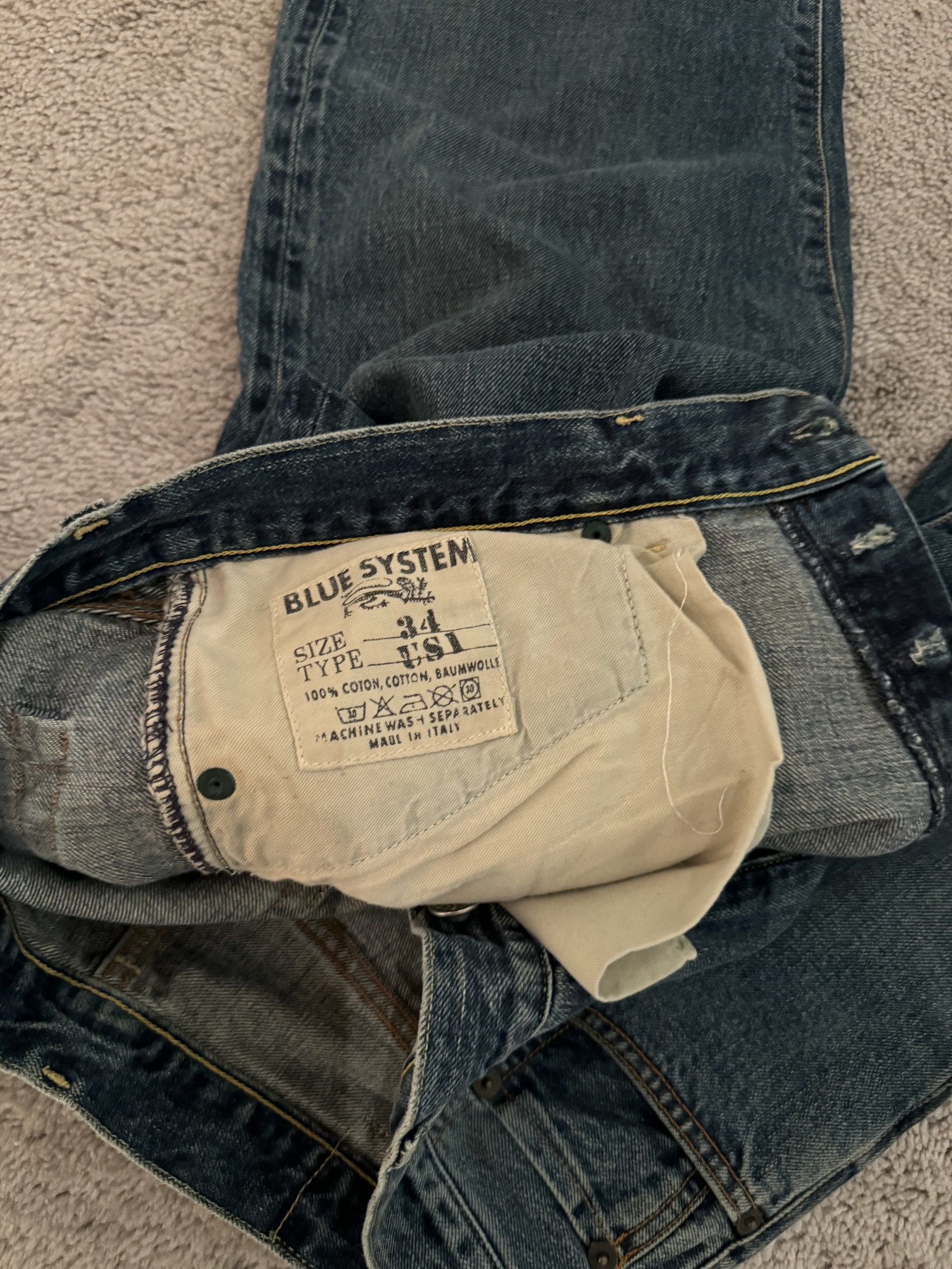 Blue System US 1 Premium Japanese Selvedge Denim