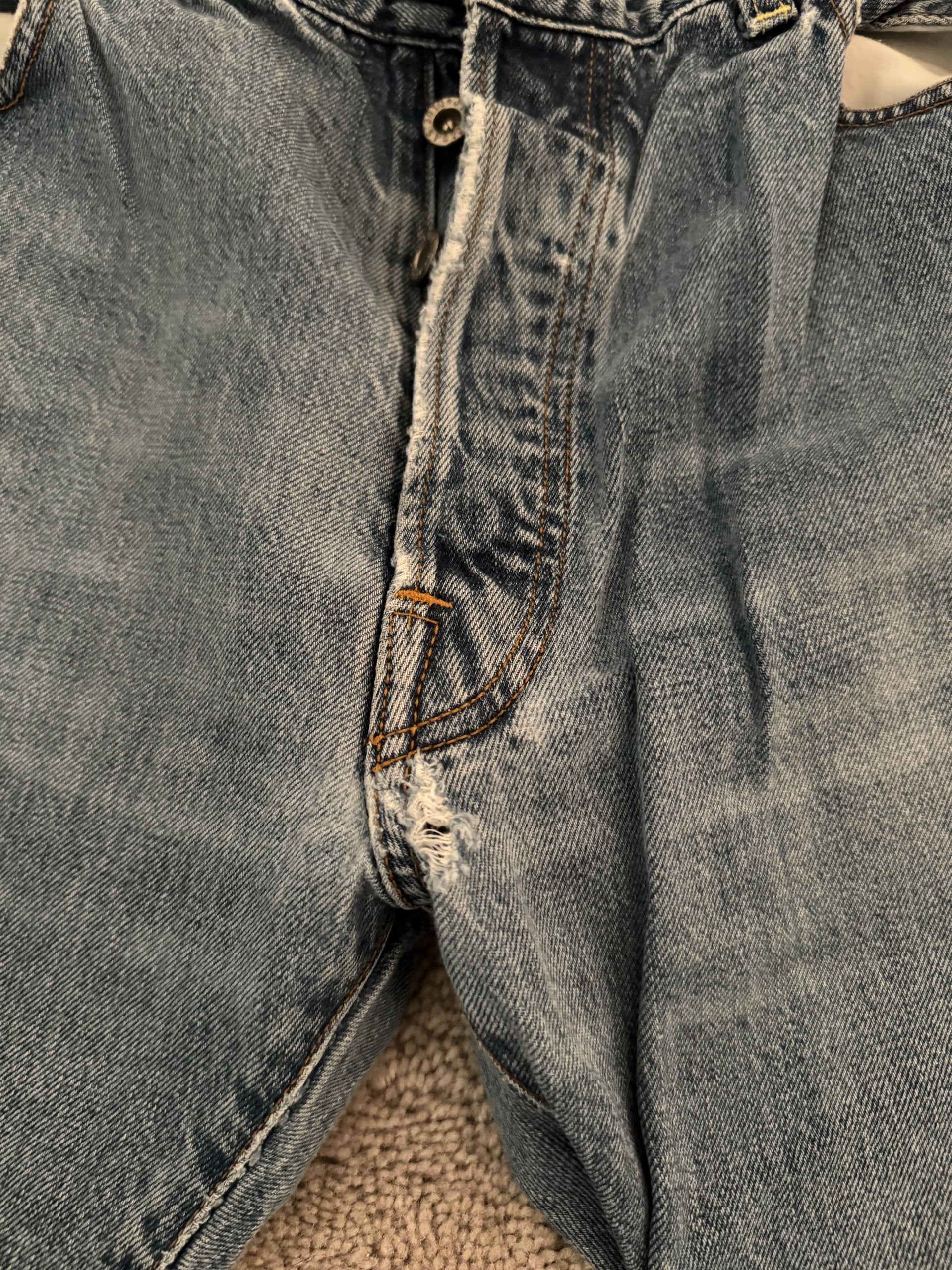 Vintage Blue System US 1 Selvedge Jeans