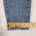 Vintage Jordache Tapered 80's ankle zip Jeans 9/10 26 x 27 Denim Blue Wash