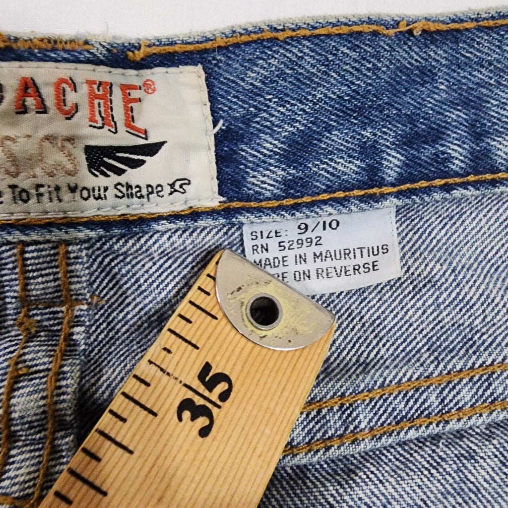 Vintage Jordache Tapered 80's ankle zip Jeans 9/10 26 x 27 Denim Blue Wash