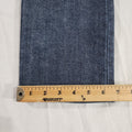 Naked and Famous Skinny Guy Japanese Silk Denim 29x27 Dark wash Indigo Blue EUC