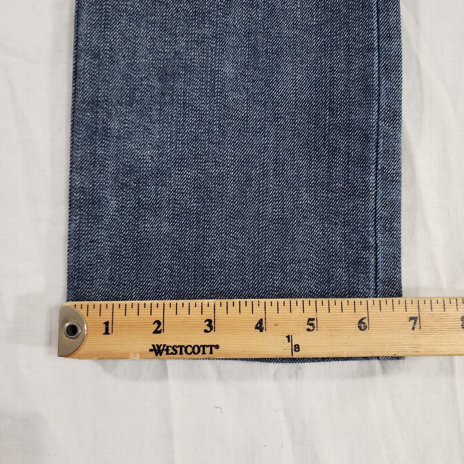 Naked and Famous Skinny Guy Japanese Silk Denim 29x27 Dark wash Indigo Blue EUC