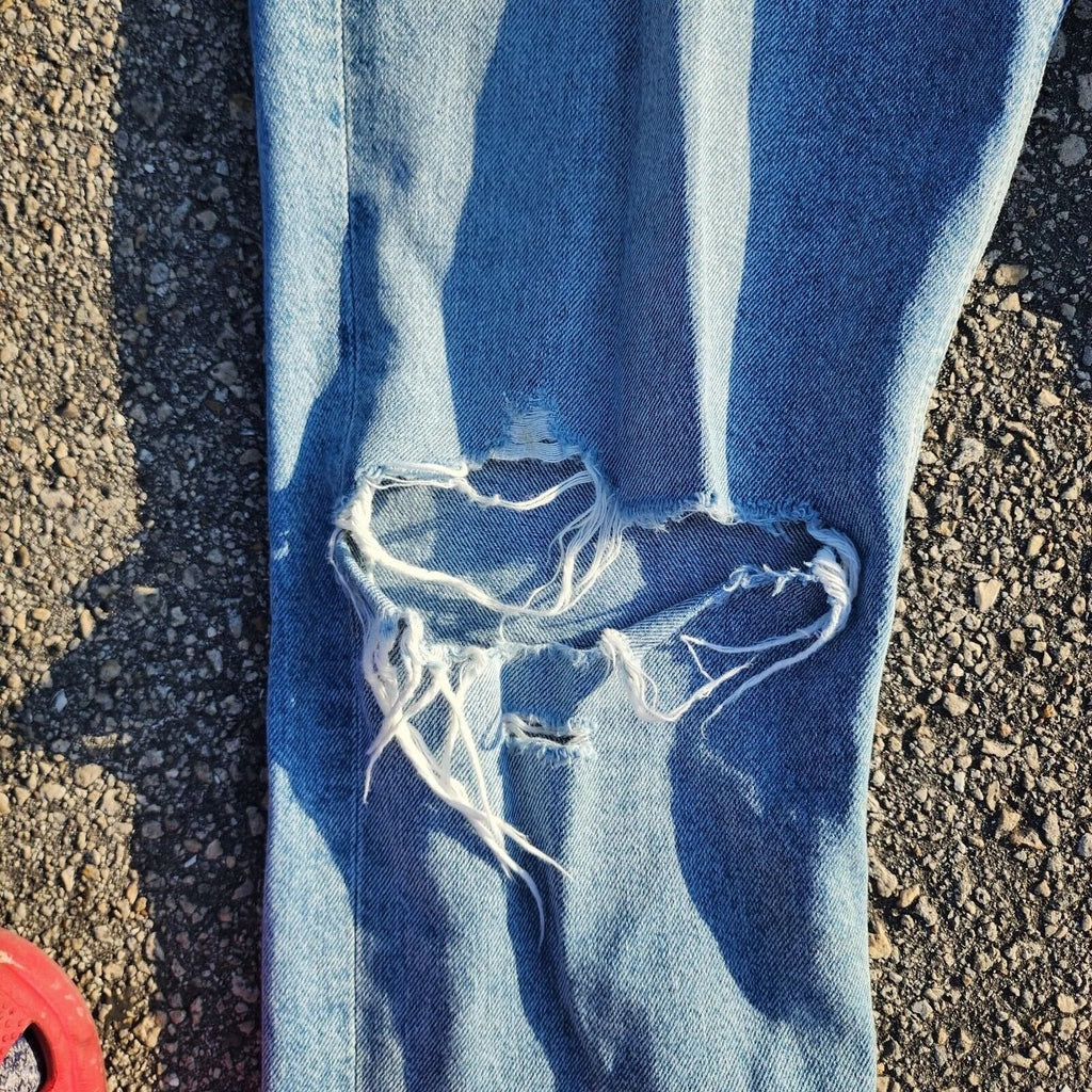 Citizens of Humanity Charlotte Button Fly High Rise Straight Leg 32 / 26 Jeans
