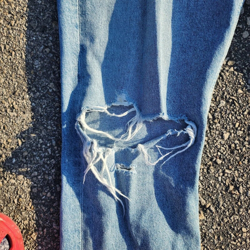 Citizens of Humanity Charlotte Button Fly High Rise Straight Leg 32 / 26 Jeans