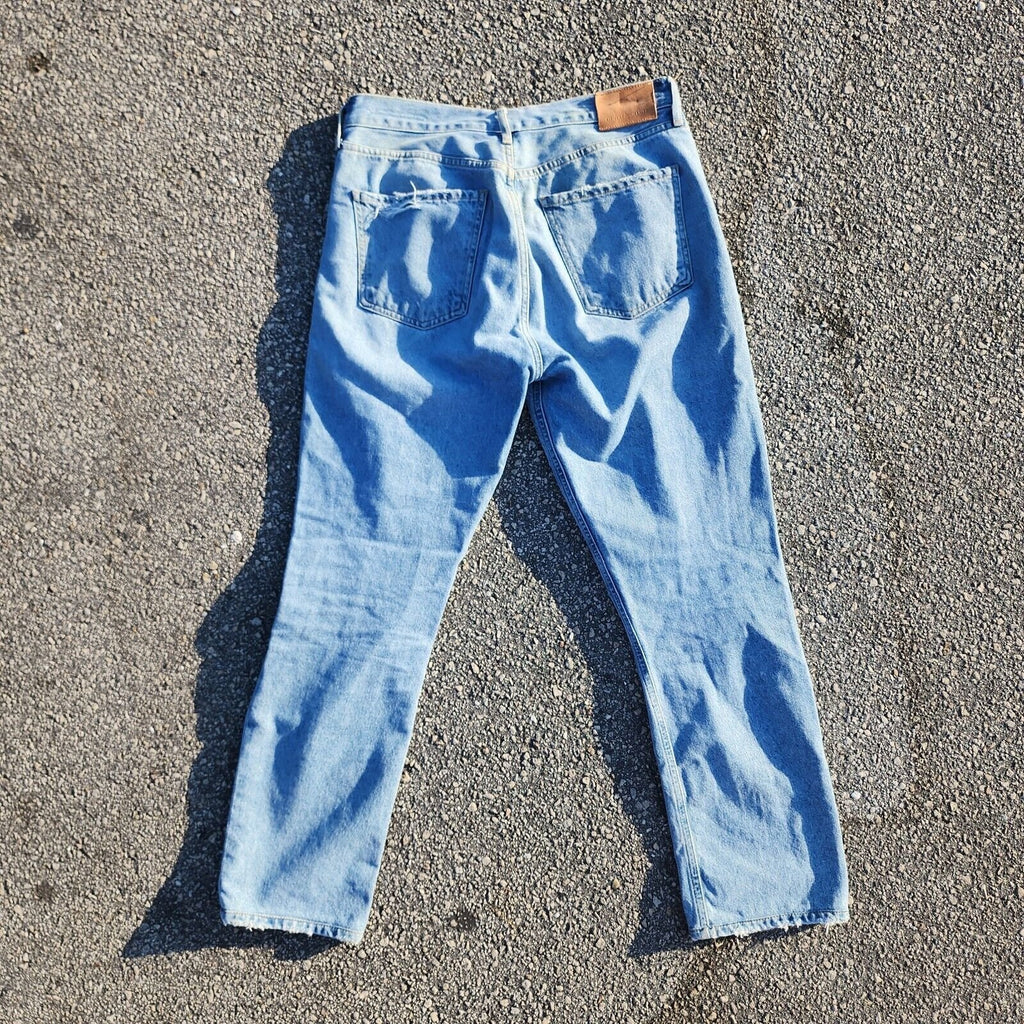 Citizens of Humanity Charlotte Button Fly High Rise Straight Leg 32 / 26 Jeans