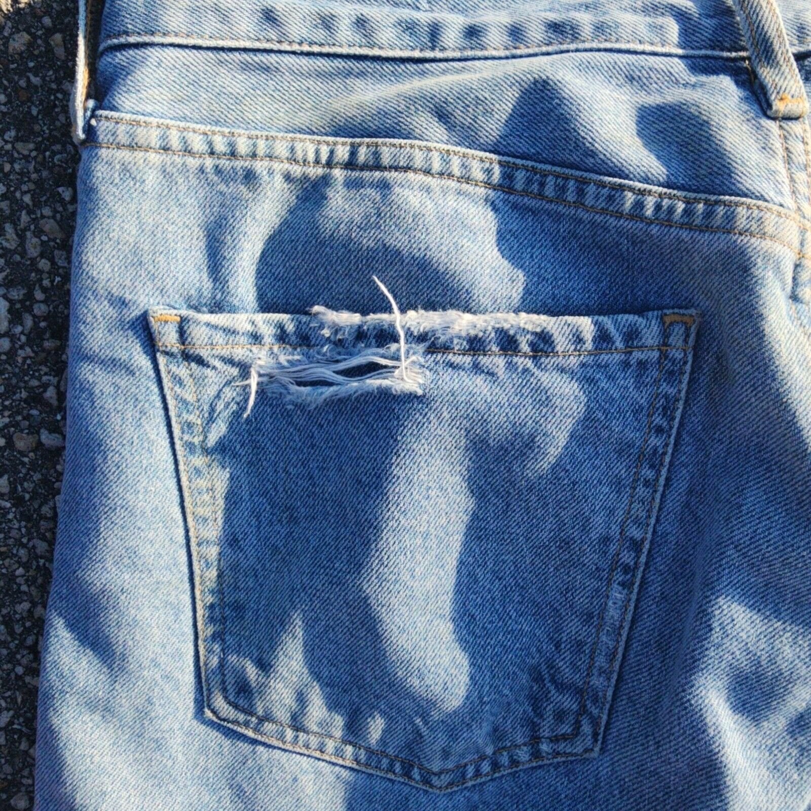 Citizens of Humanity Charlotte Button Fly High Rise Straight Leg 32 / 26 Jeans