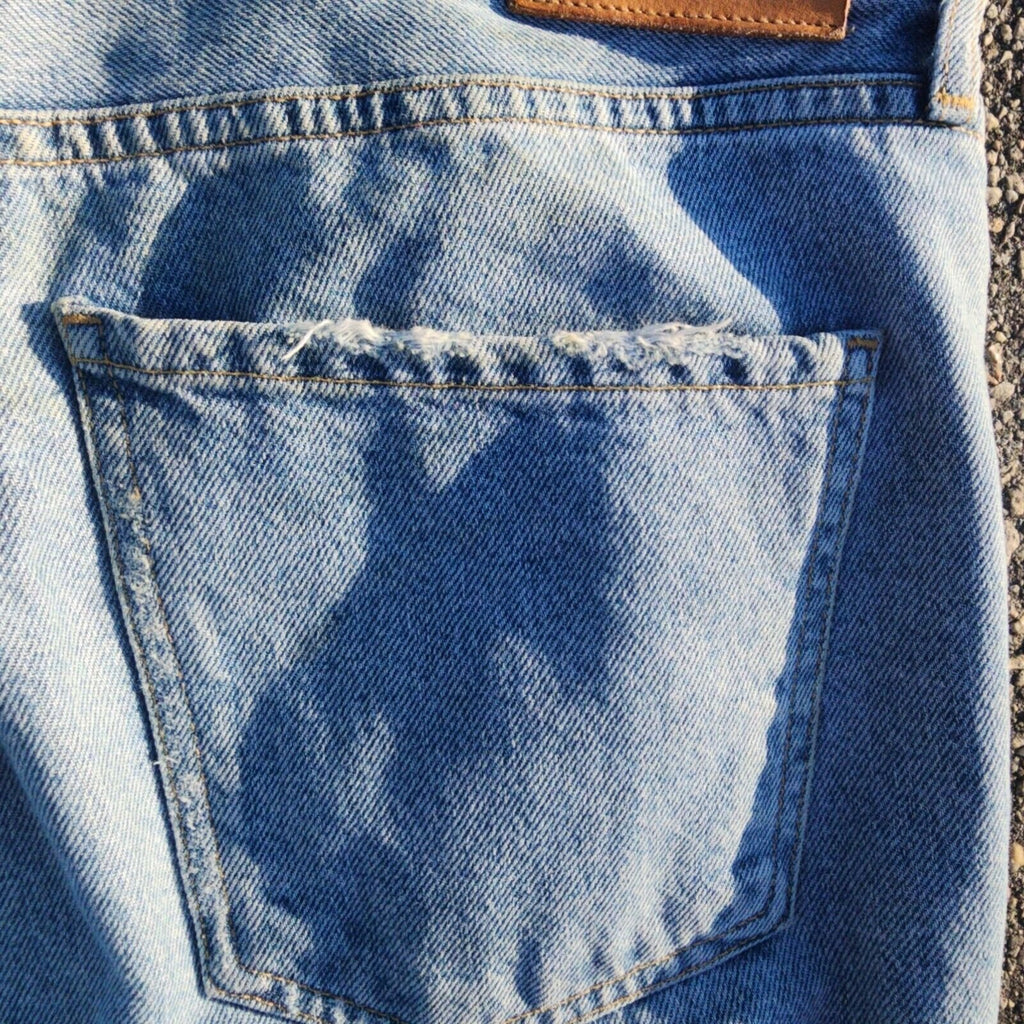 Citizens of Humanity Charlotte Button Fly High Rise Straight Leg 32 / 26 Jeans