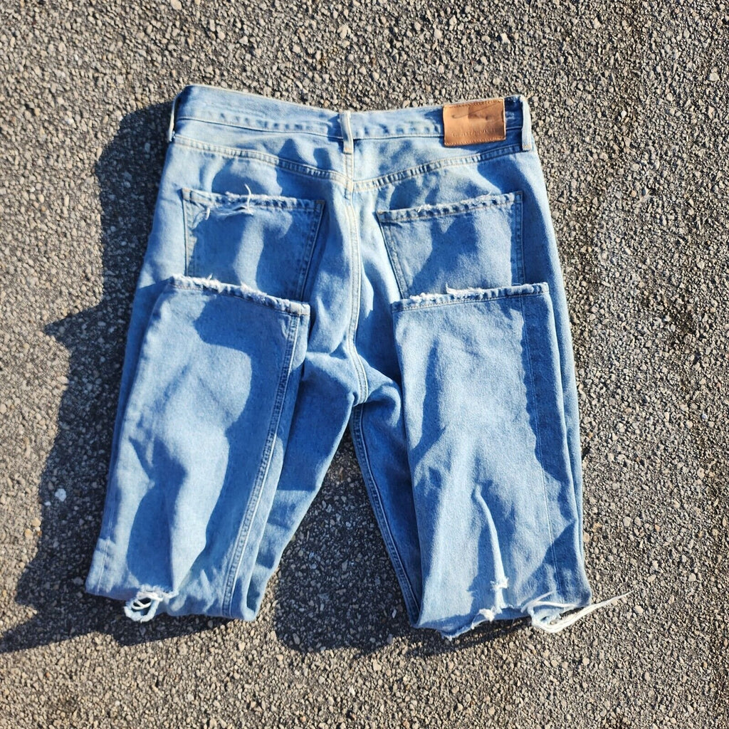 Citizens of Humanity Charlotte Button Fly High Rise Straight Leg 32 / 26 Jeans