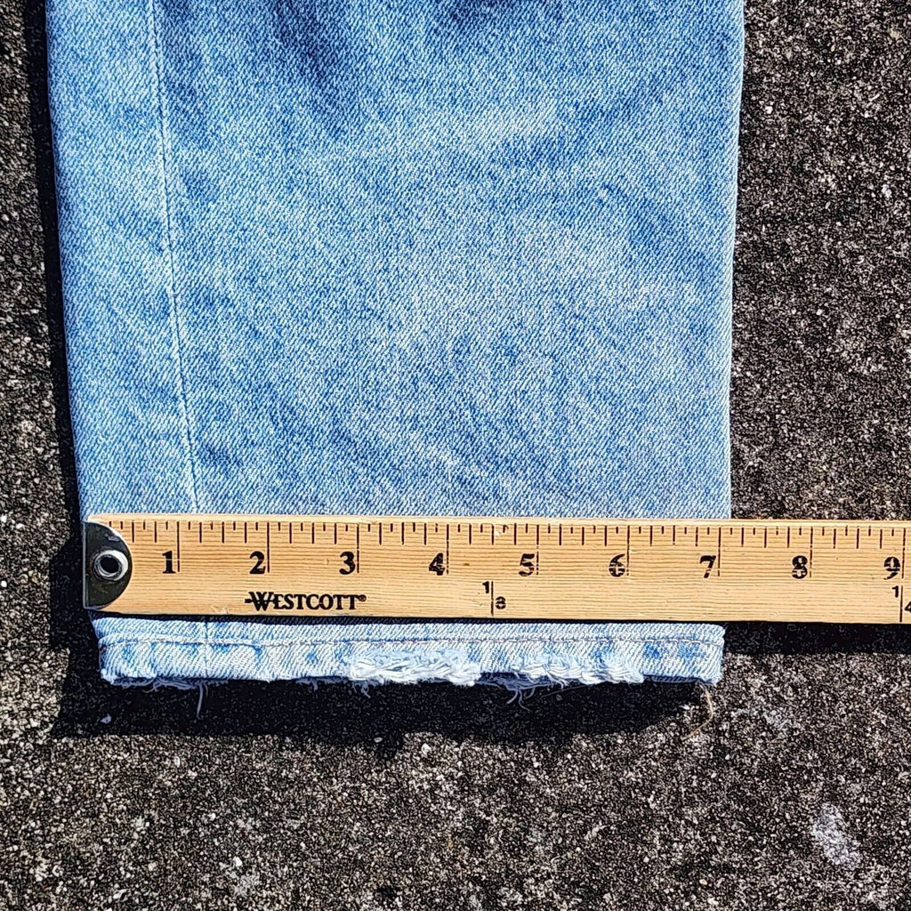 Citizens of Humanity Charlotte Button Fly High Rise Straight Leg 32 / 26 Jeans