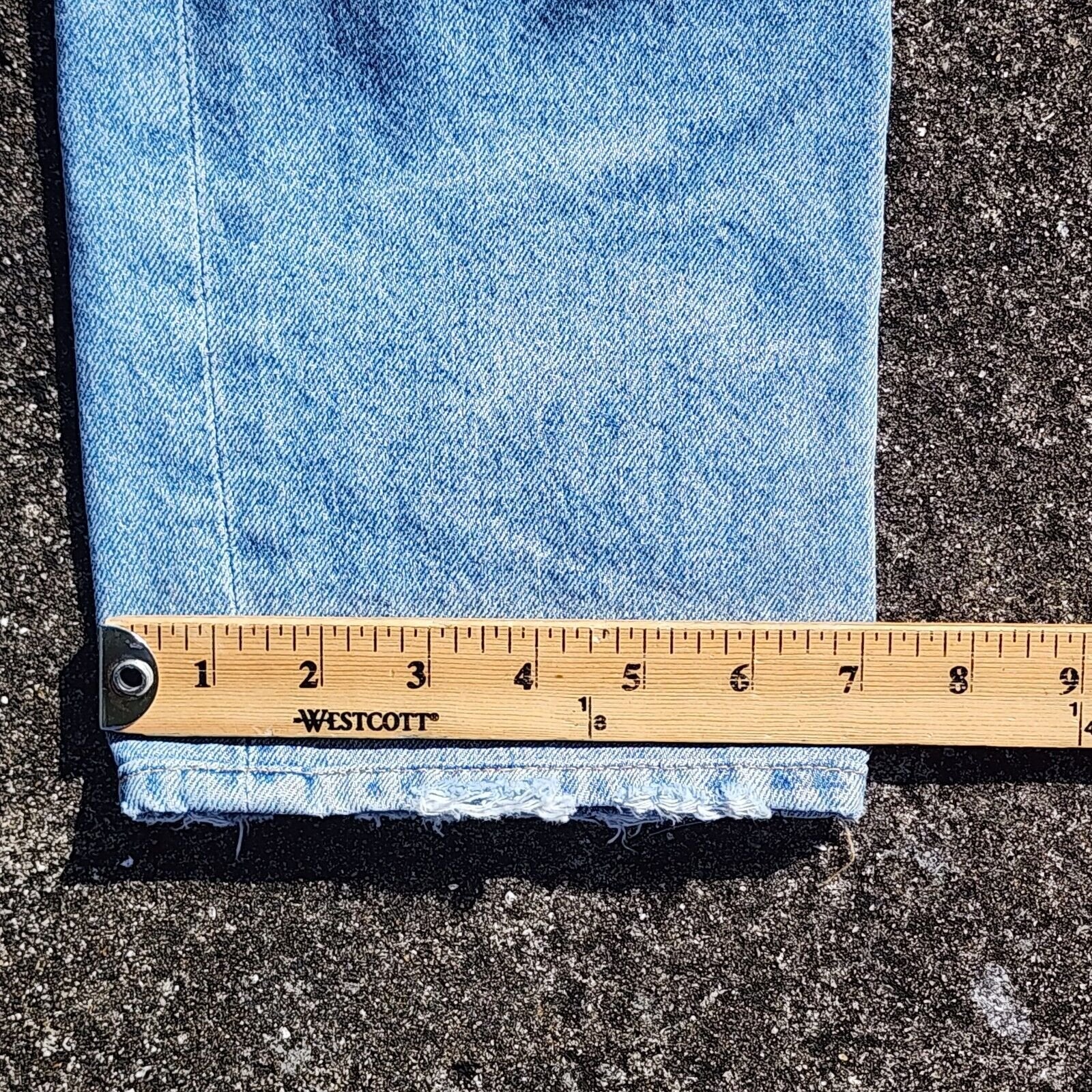 Citizens of Humanity Charlotte Button Fly High Rise Straight Leg 32 / 26 Jeans