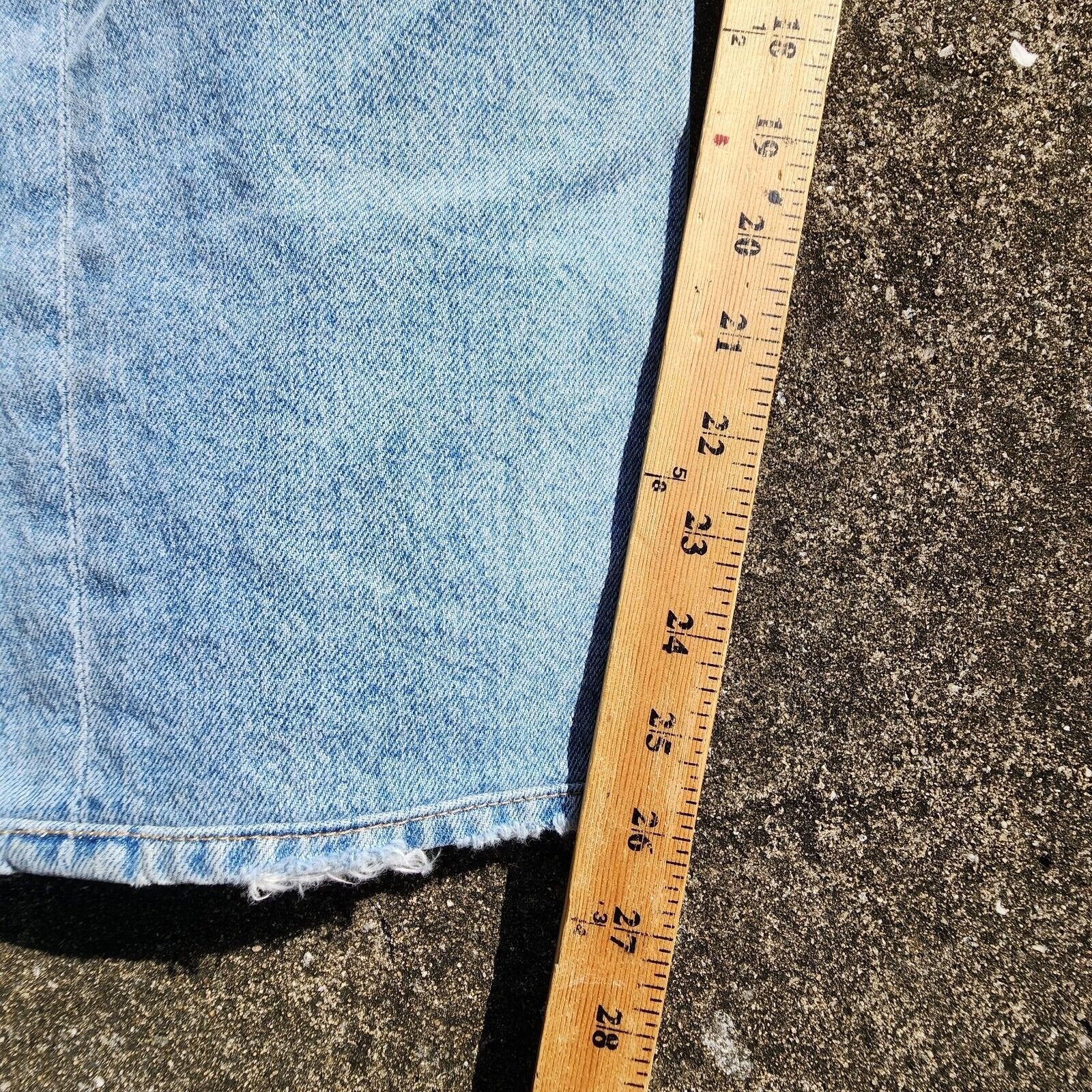 Citizens of Humanity Charlotte Button Fly High Rise Straight Leg 32 / 26 Jeans