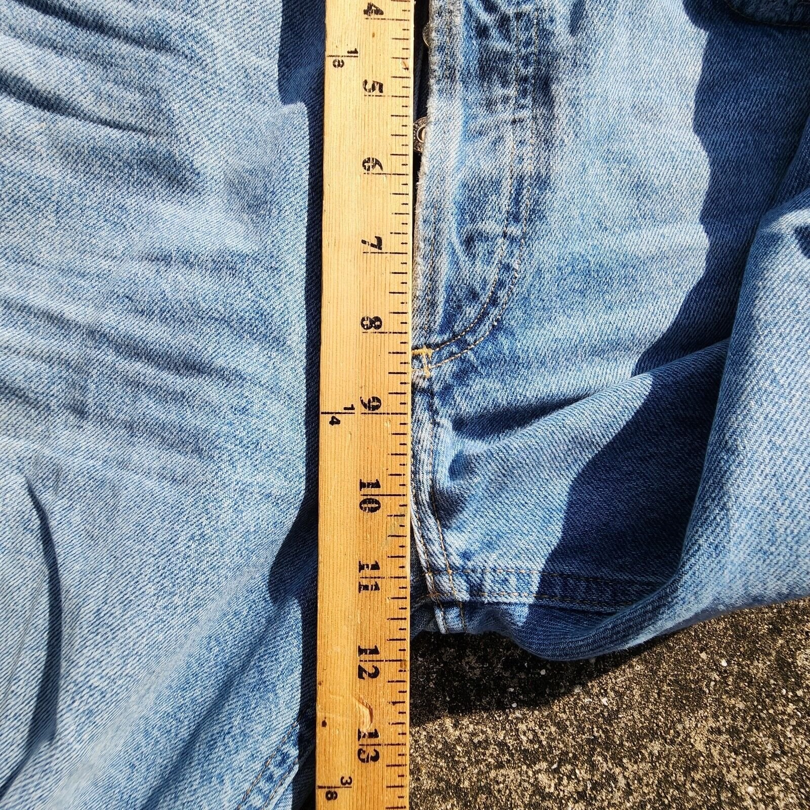 Citizens of Humanity Charlotte Button Fly High Rise Straight Leg 32 / 26 Jeans