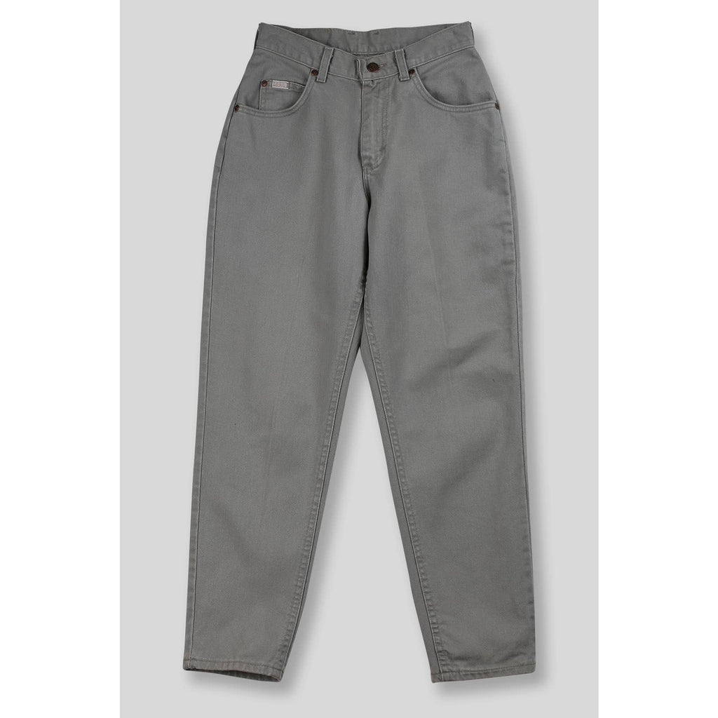 VINTAGE 90S LEE GREY HIGH RISE JEANS