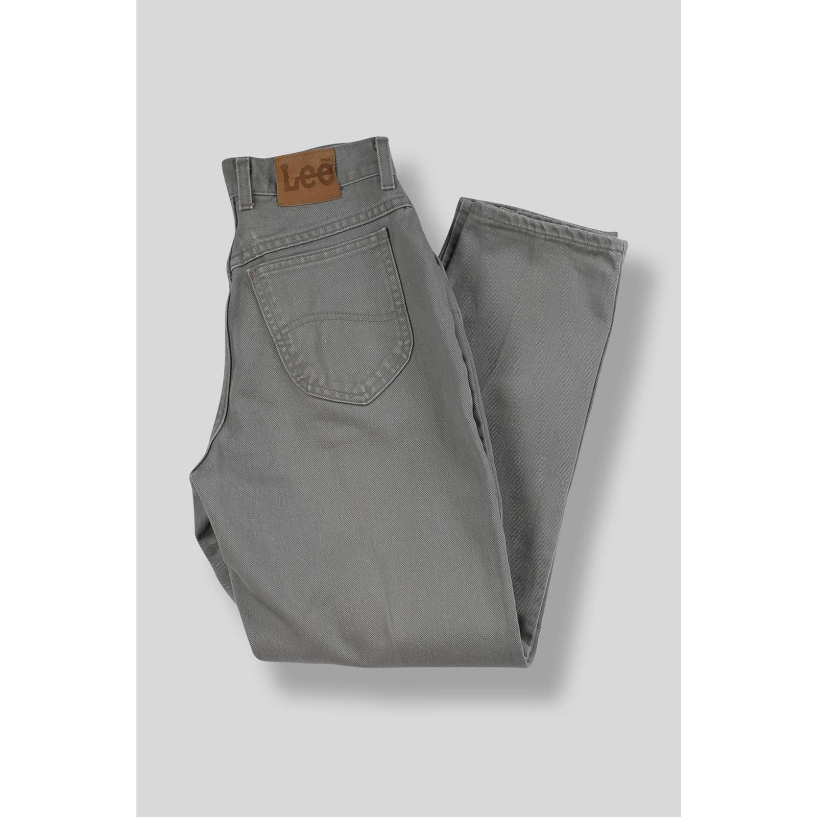 VINTAGE 90S LEE GREY HIGH RISE JEANS
