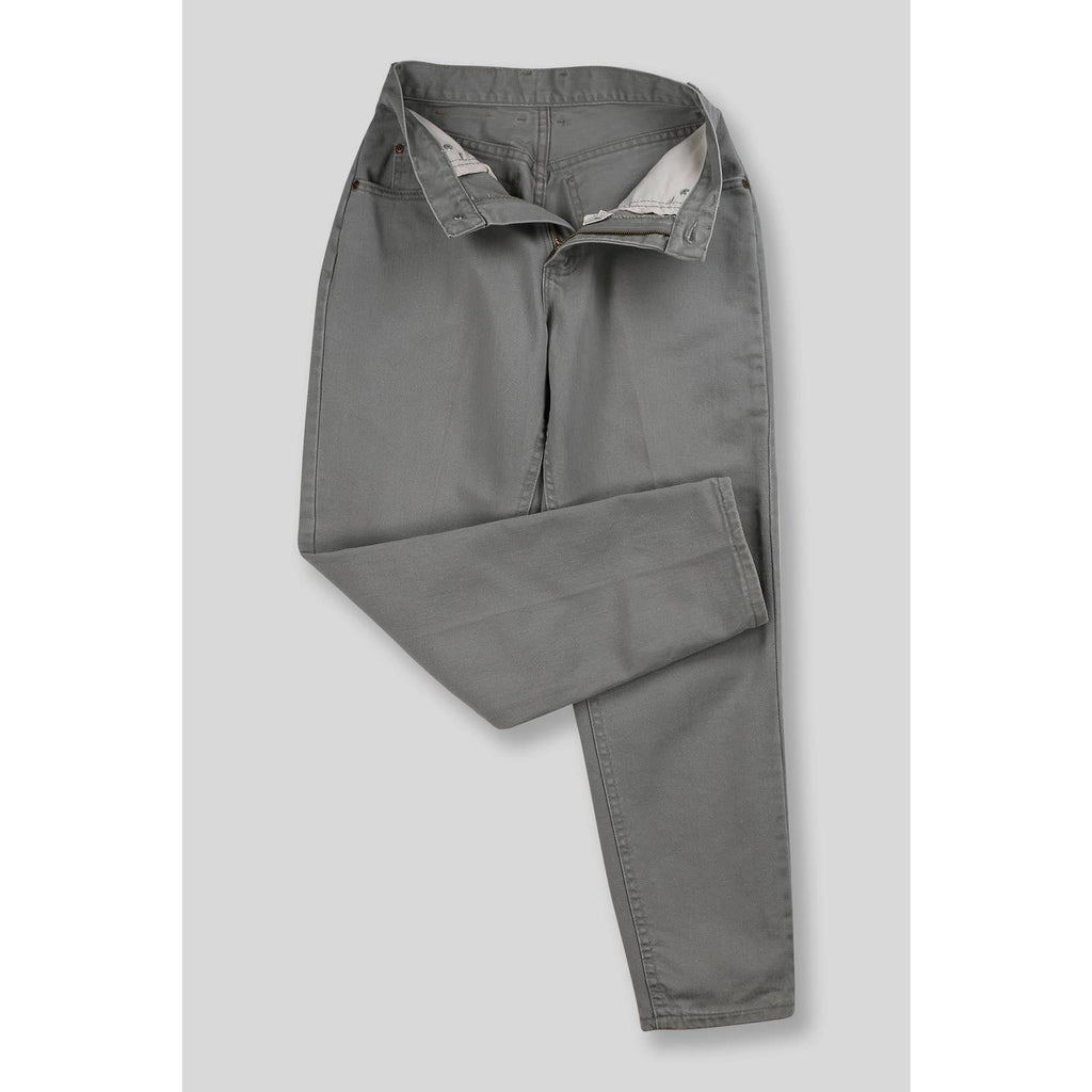 VINTAGE 90S LEE GREY HIGH RISE JEANS