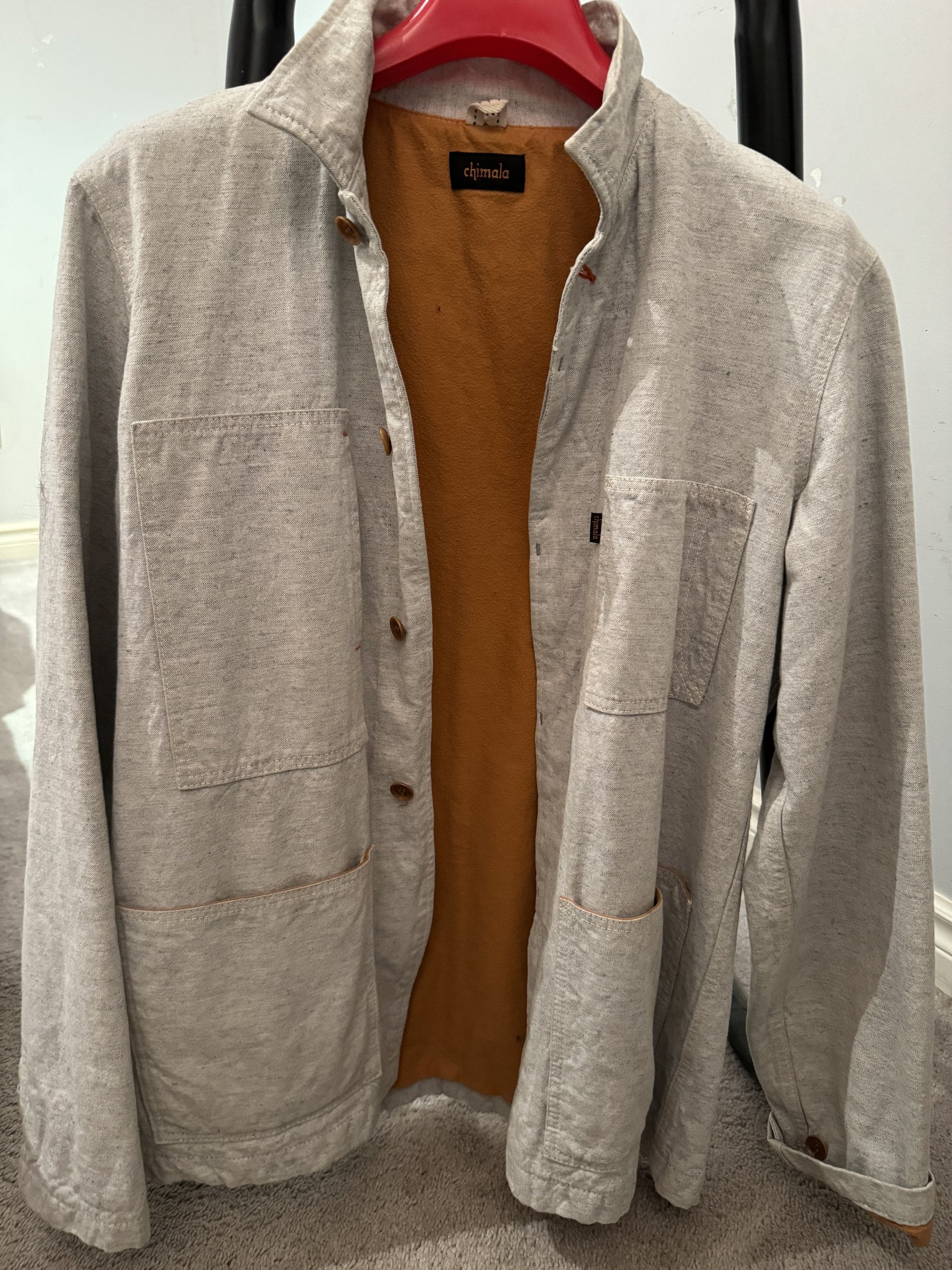 Rare White Denim Chimala Chore Jacket