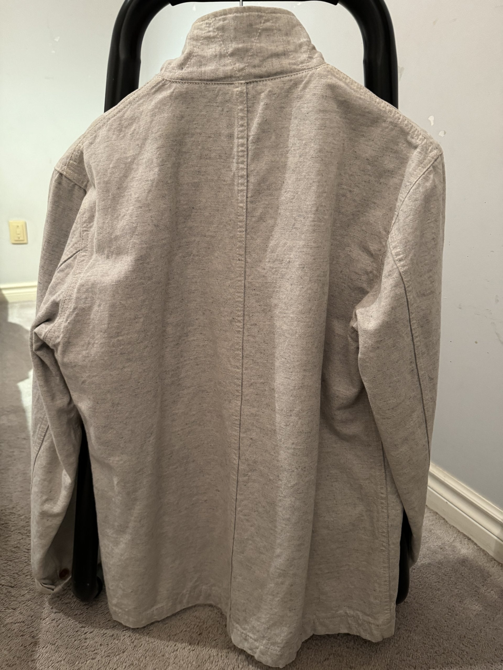 Rare White Denim Chimala Chore Jacket