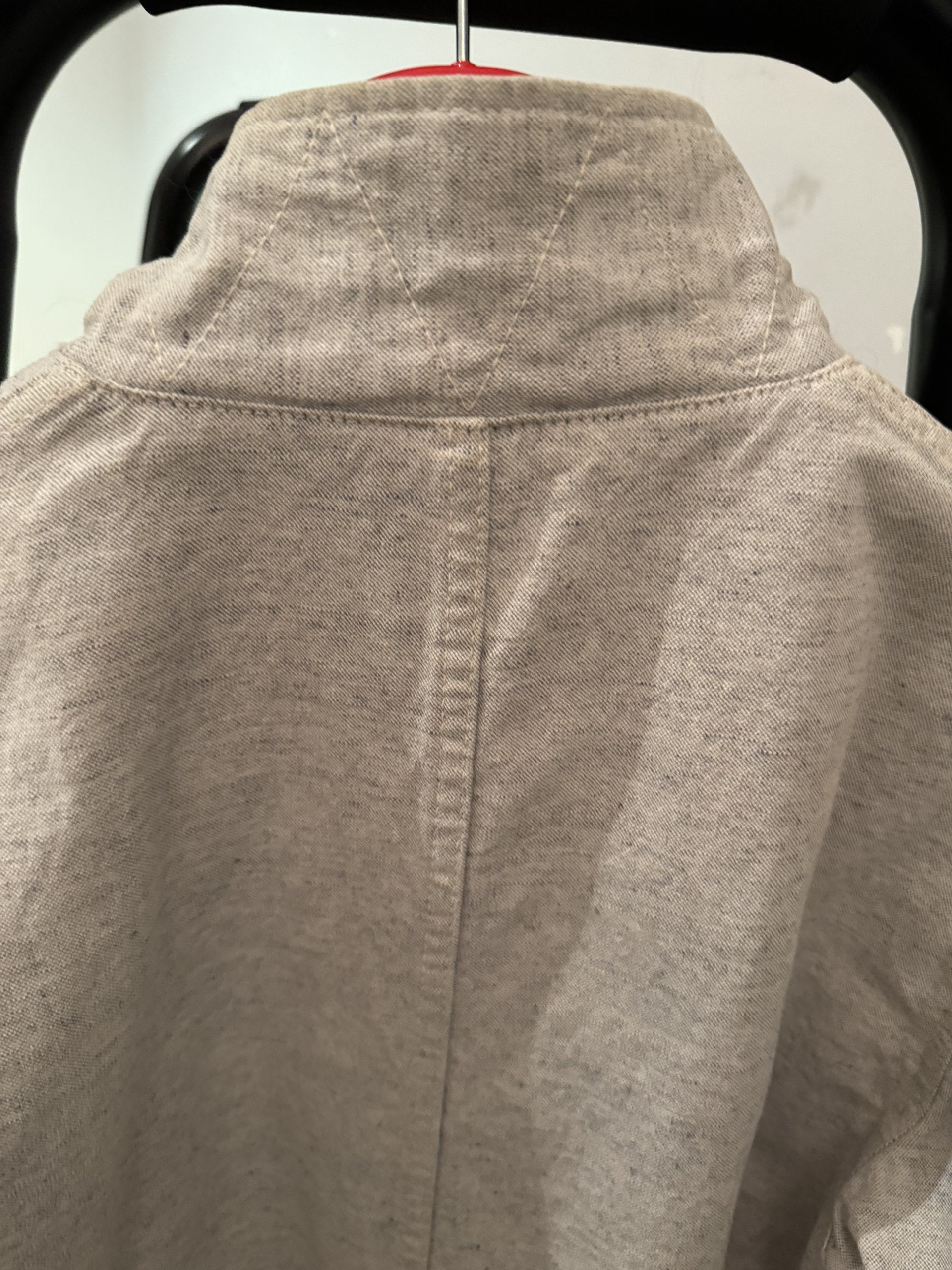 Rare White Denim Chimala Chore Jacket