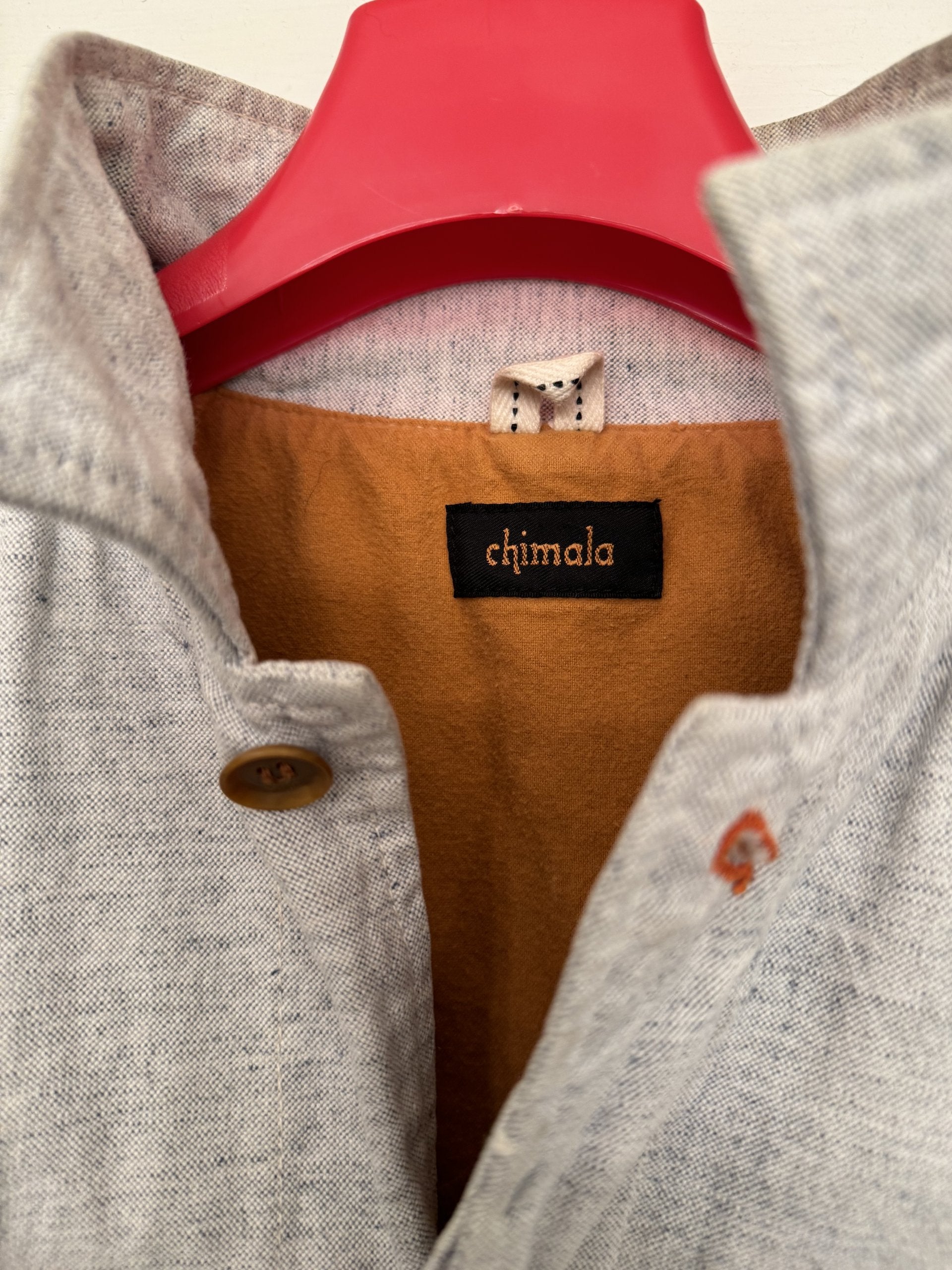 Rare White Denim Chimala Chore Jacket