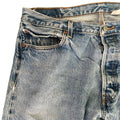 Levis 501xx Straight Fit Leg Denim Blue Jeans Original Riveted Size W38 L36