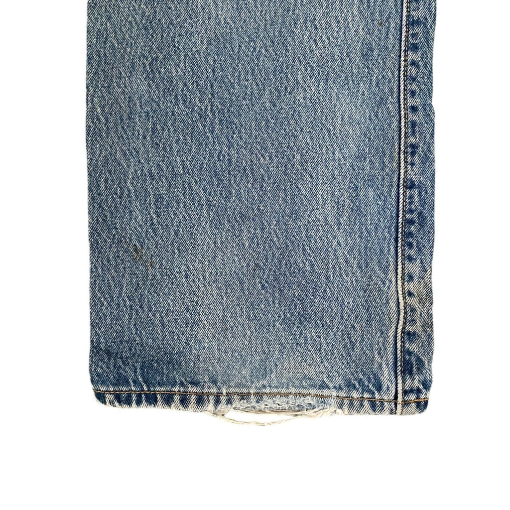 Levis 501xx Straight Fit Leg Denim Blue Jeans Original Riveted Size W38 L36