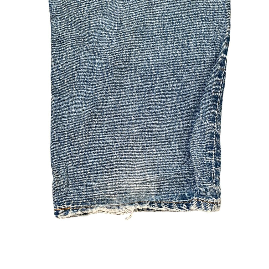 Levis 501xx Straight Fit Leg Denim Blue Jeans Original Riveted Size W38 L36