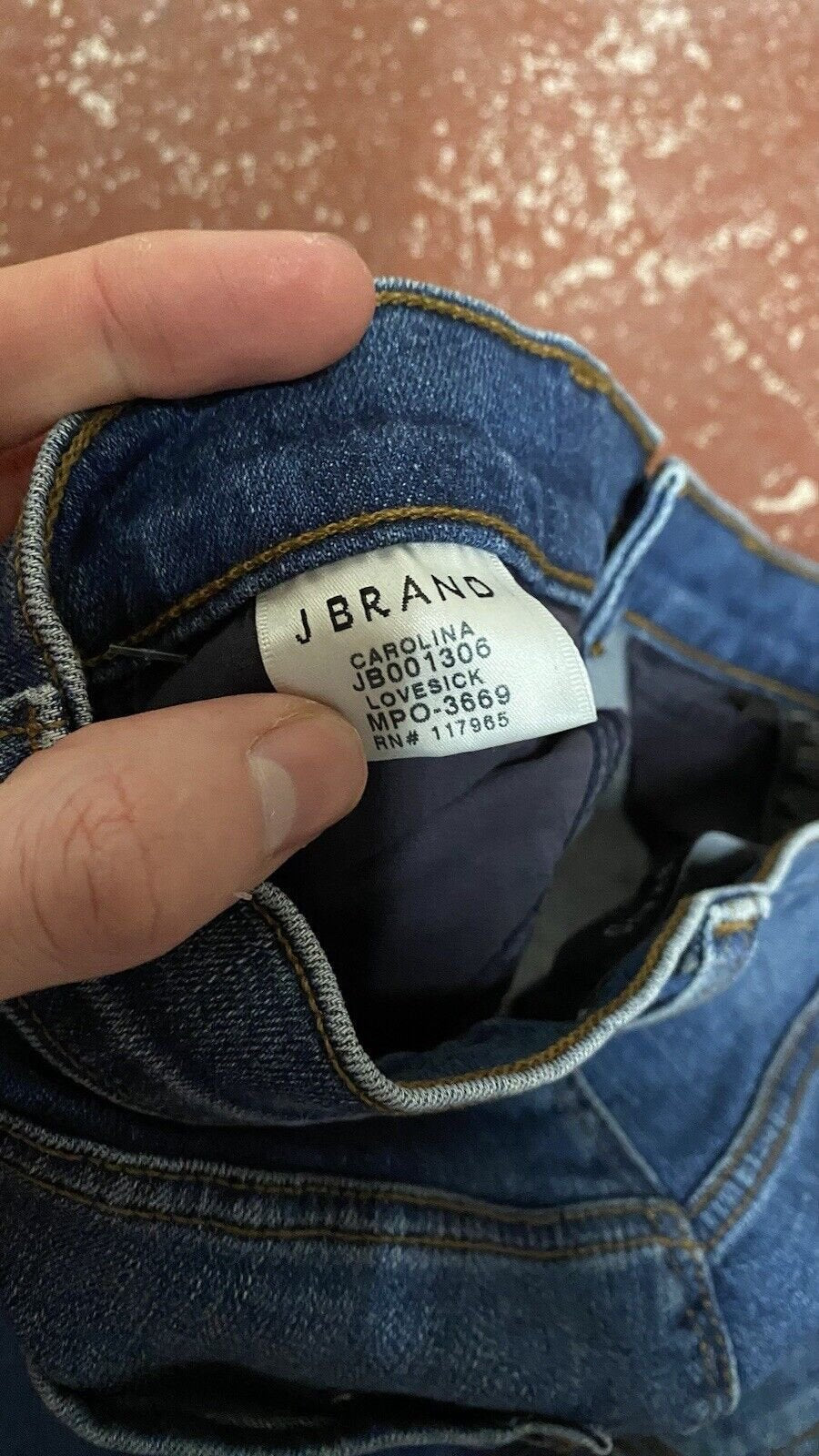 J Brand Women’s Carolina Lovesick Light Blue Denim Jeans Size 24 L32” BNWT