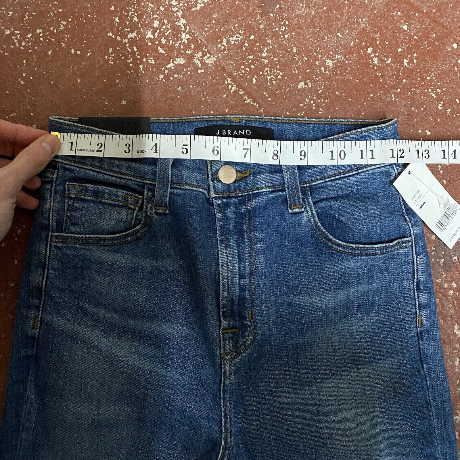 J Brand Women’s Carolina Lovesick Light Blue Denim Jeans Size 24 L32” BNWT