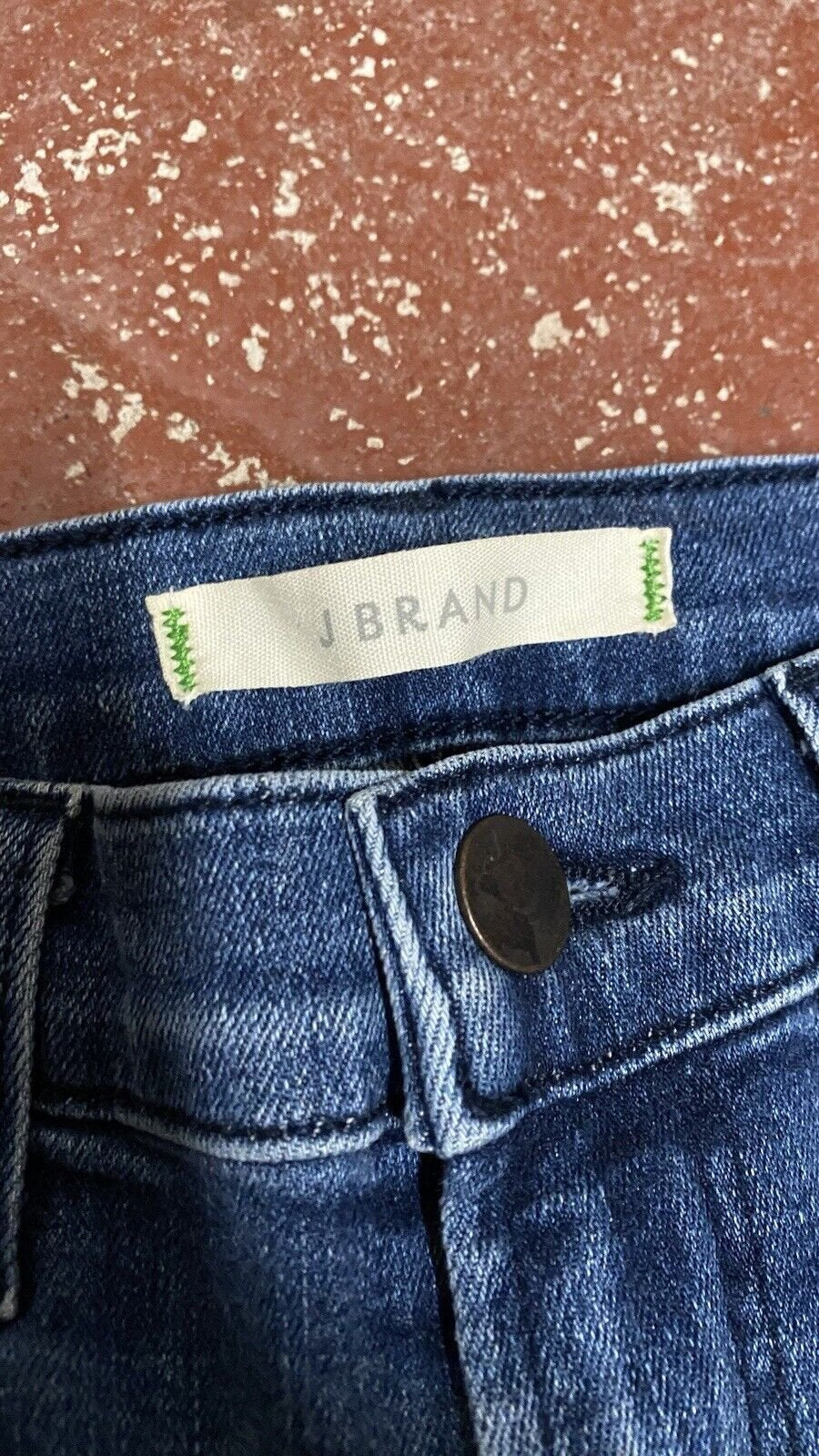 J Brand Women’s Carolina Earthy Blue Denim Jeans Size 24 L32” BNWT
