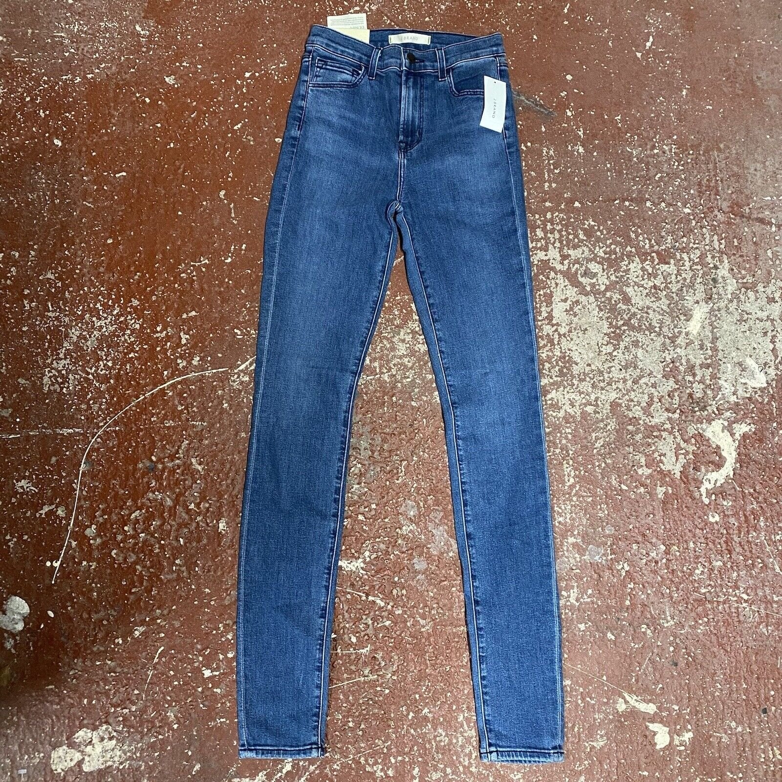 J Brand Women’s Carolina Earthy Blue Denim Jeans Size 24 L32” BNWT