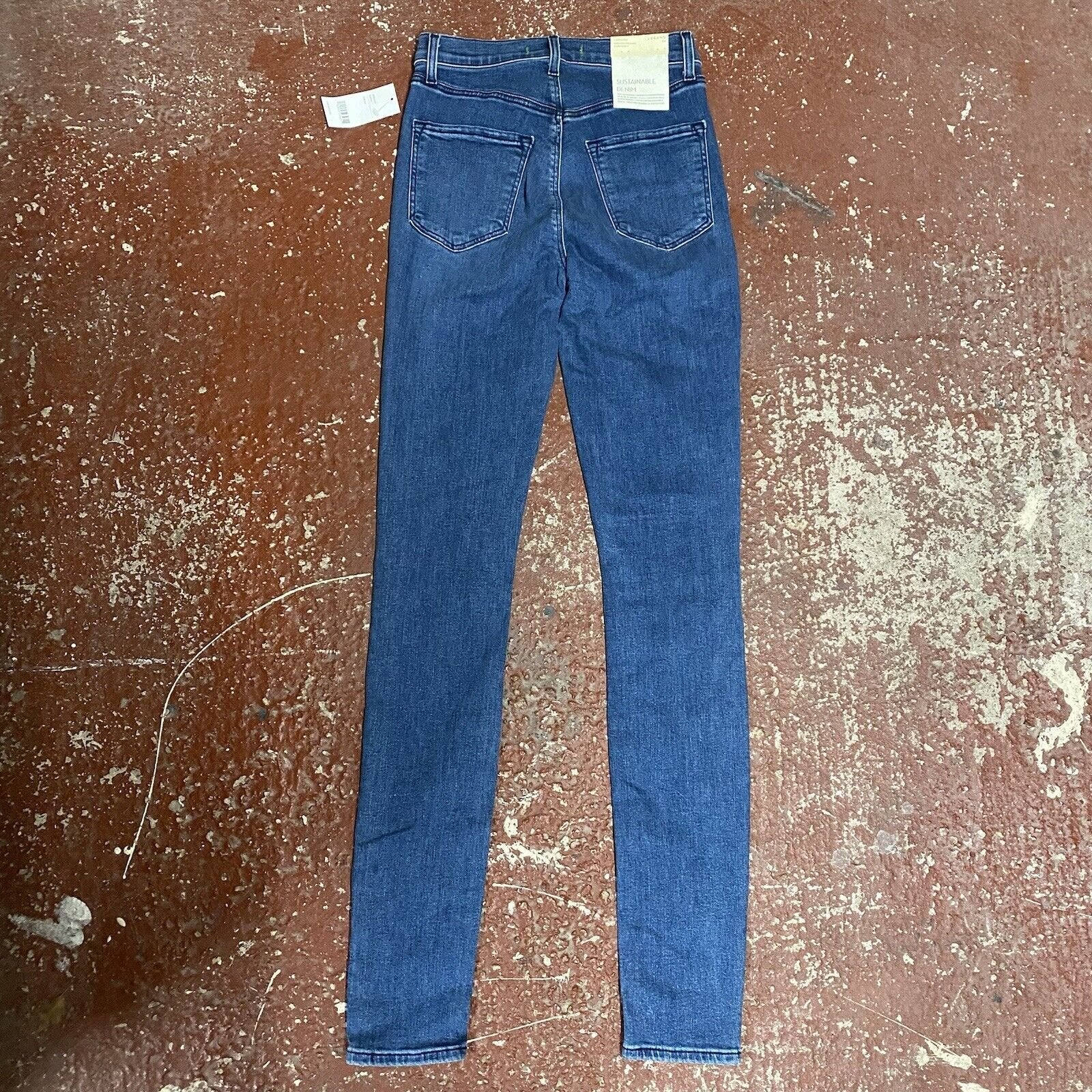 J Brand Women’s Carolina Earthy Blue Denim Jeans Size 24 L32” BNWT