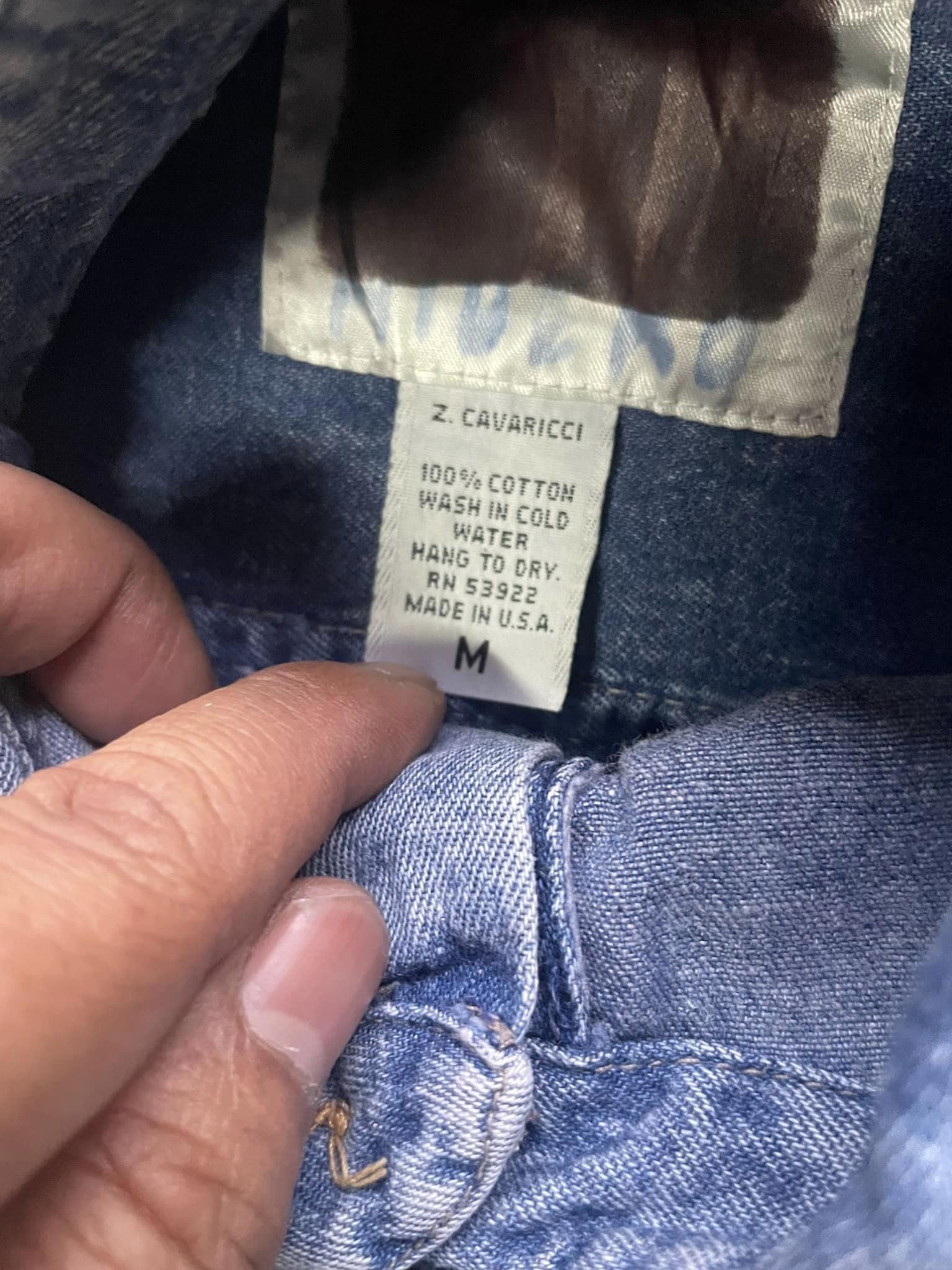 Vintage Z.Cavaricci Denim Shirt