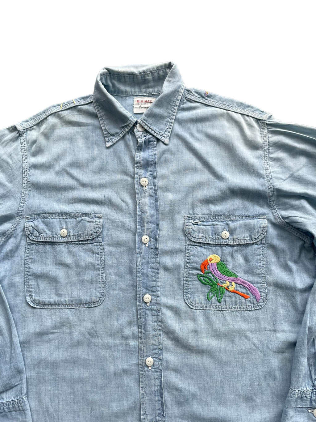 Vintage 60’s Big Mac Chambray