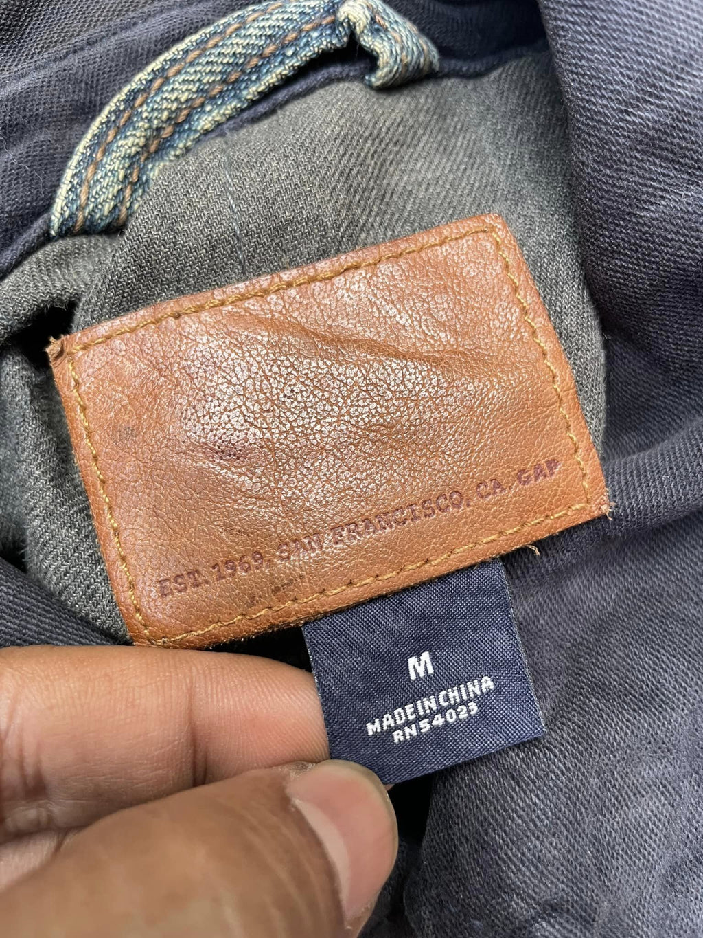 Gap Denim zipper Jacket