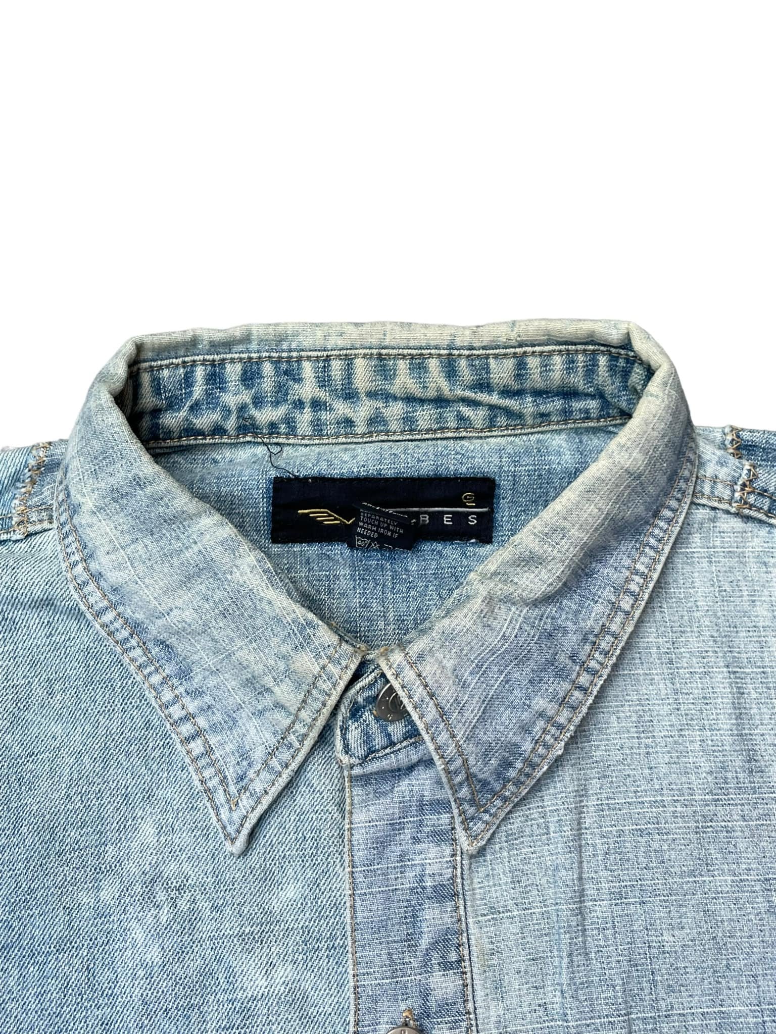 Vibes Custom Patch Denim Jacket