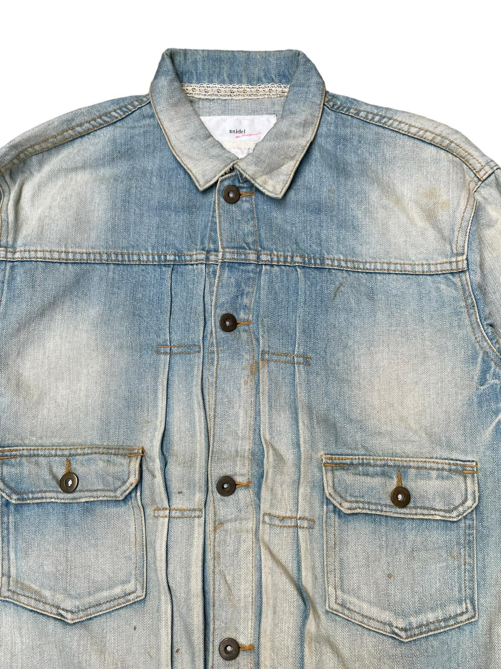 Snidel Type II Faded Denim Jacket