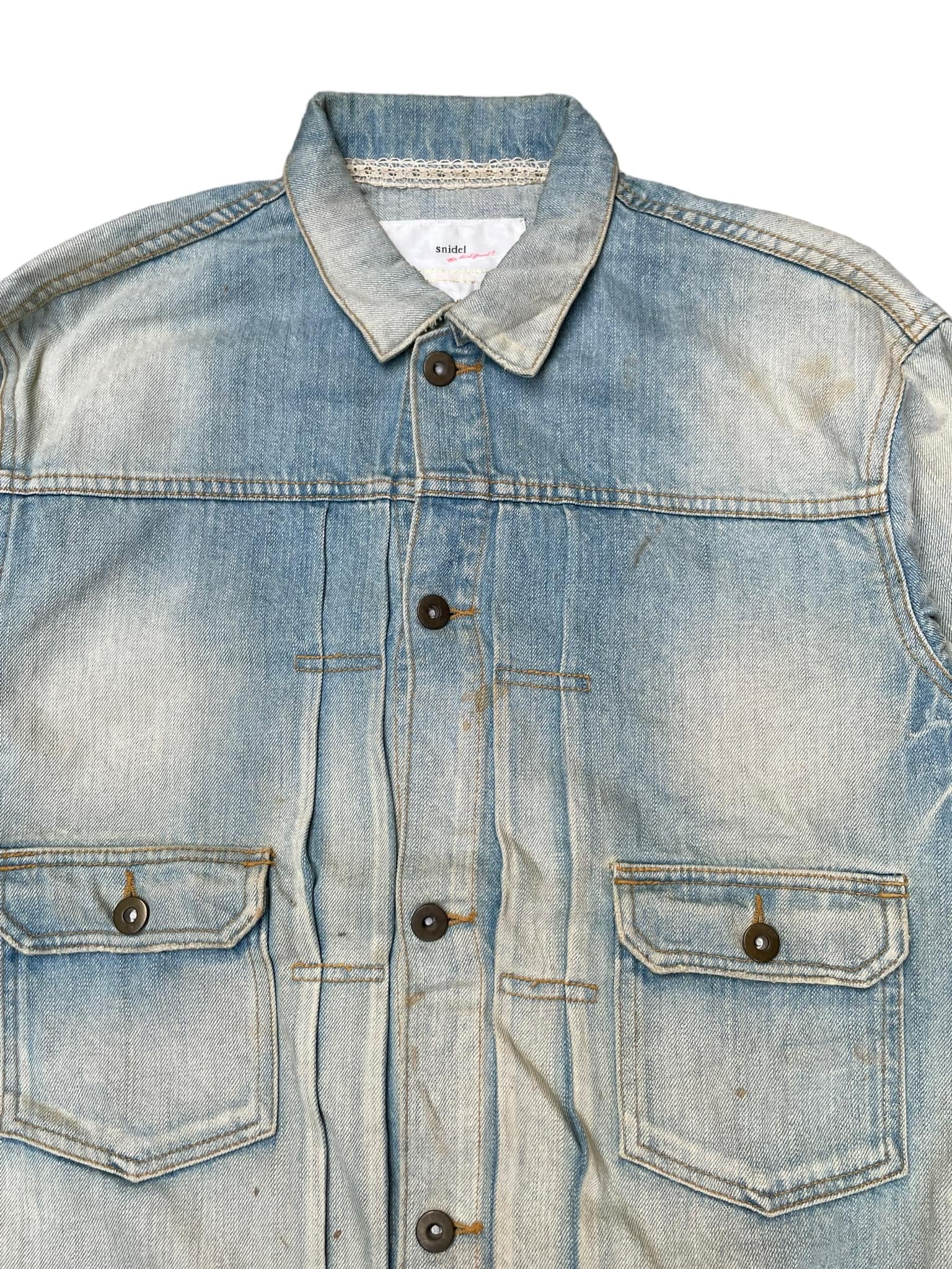 Snidel Type II Faded Denim Jacket