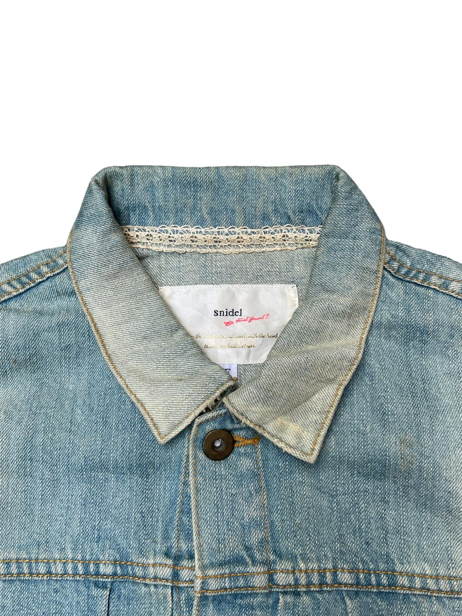 Snidel Type II Faded Denim Jacket