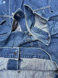Vintage MStar Selvedge Distresed Denim Jacket