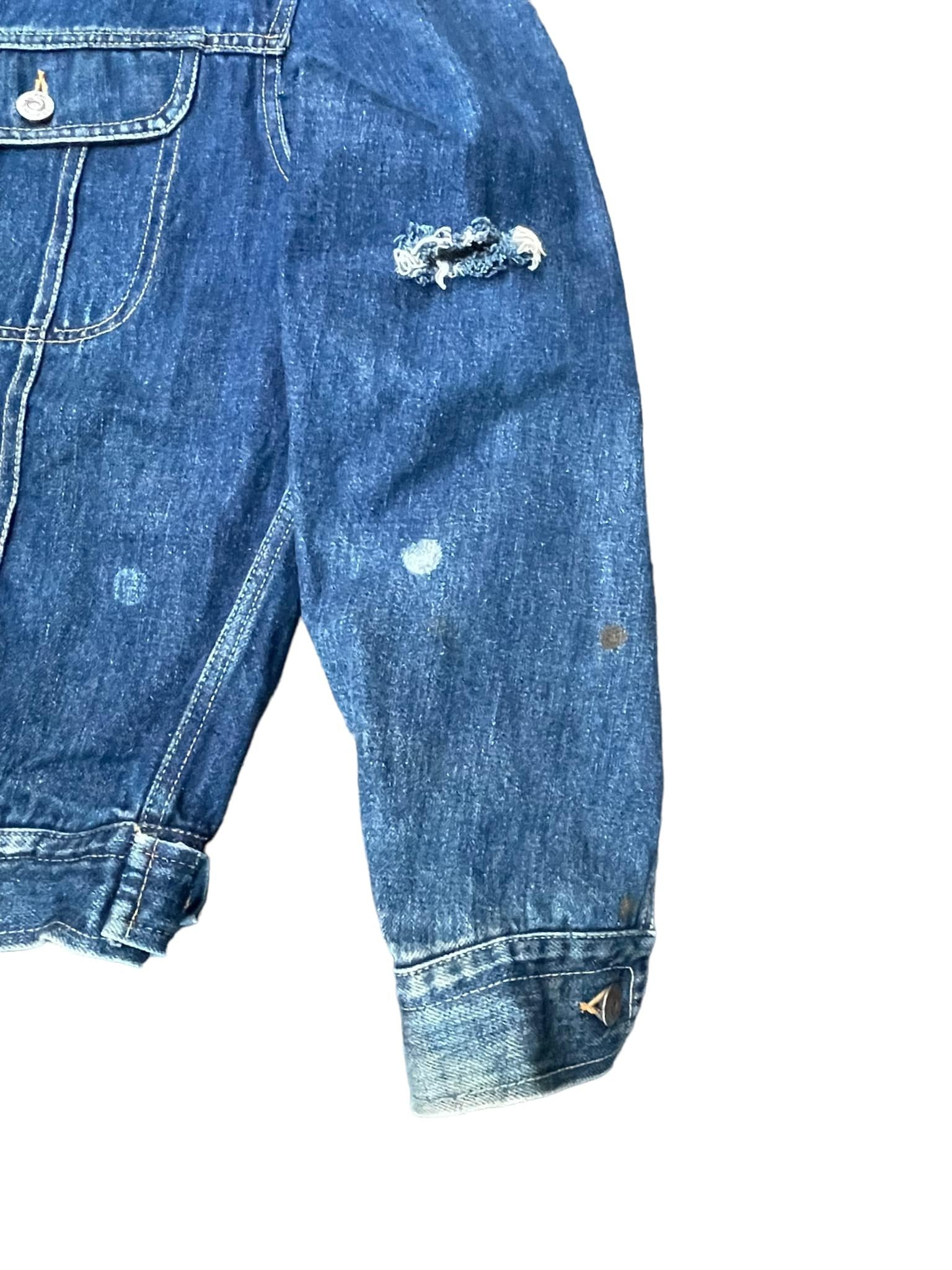Vintage MStar Selvedge Distresed Denim Jacket