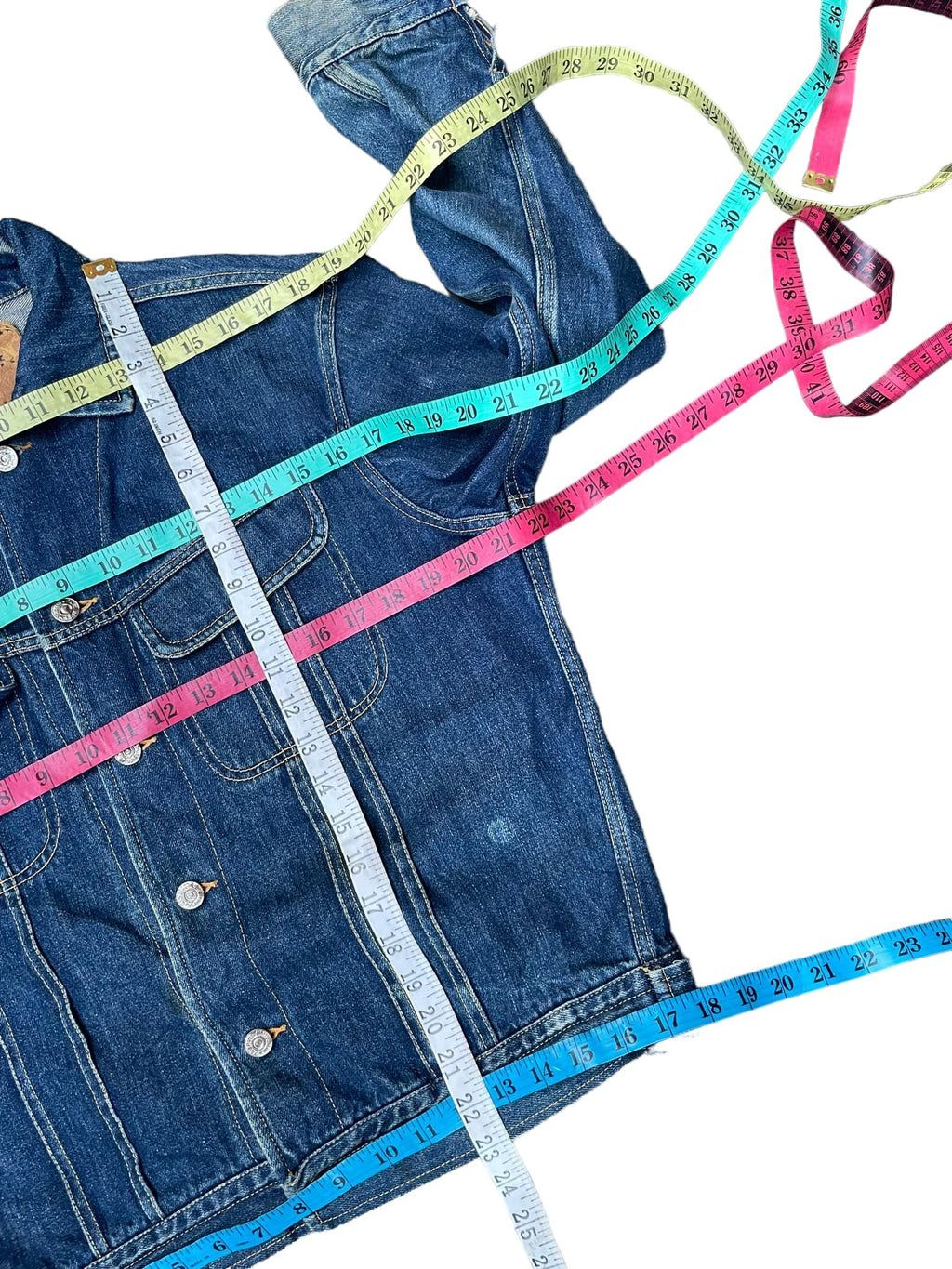 Vintage MStar Selvedge Distresed Denim Jacket