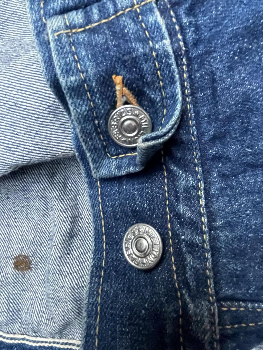 Vintage MStar Selvedge Distresed Denim Jacket