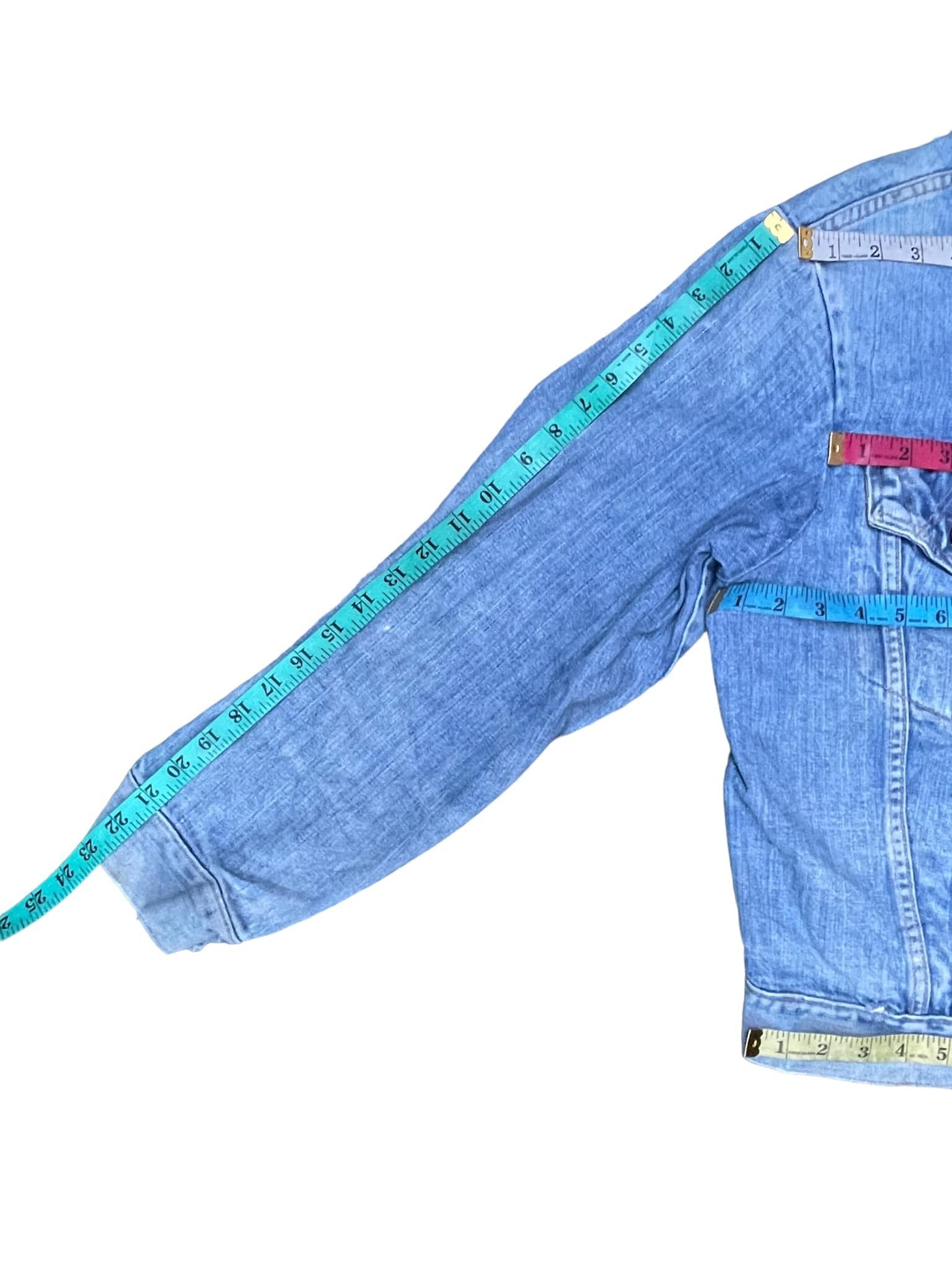Vintage 70’s Wrangler Distresed Denim Jacket