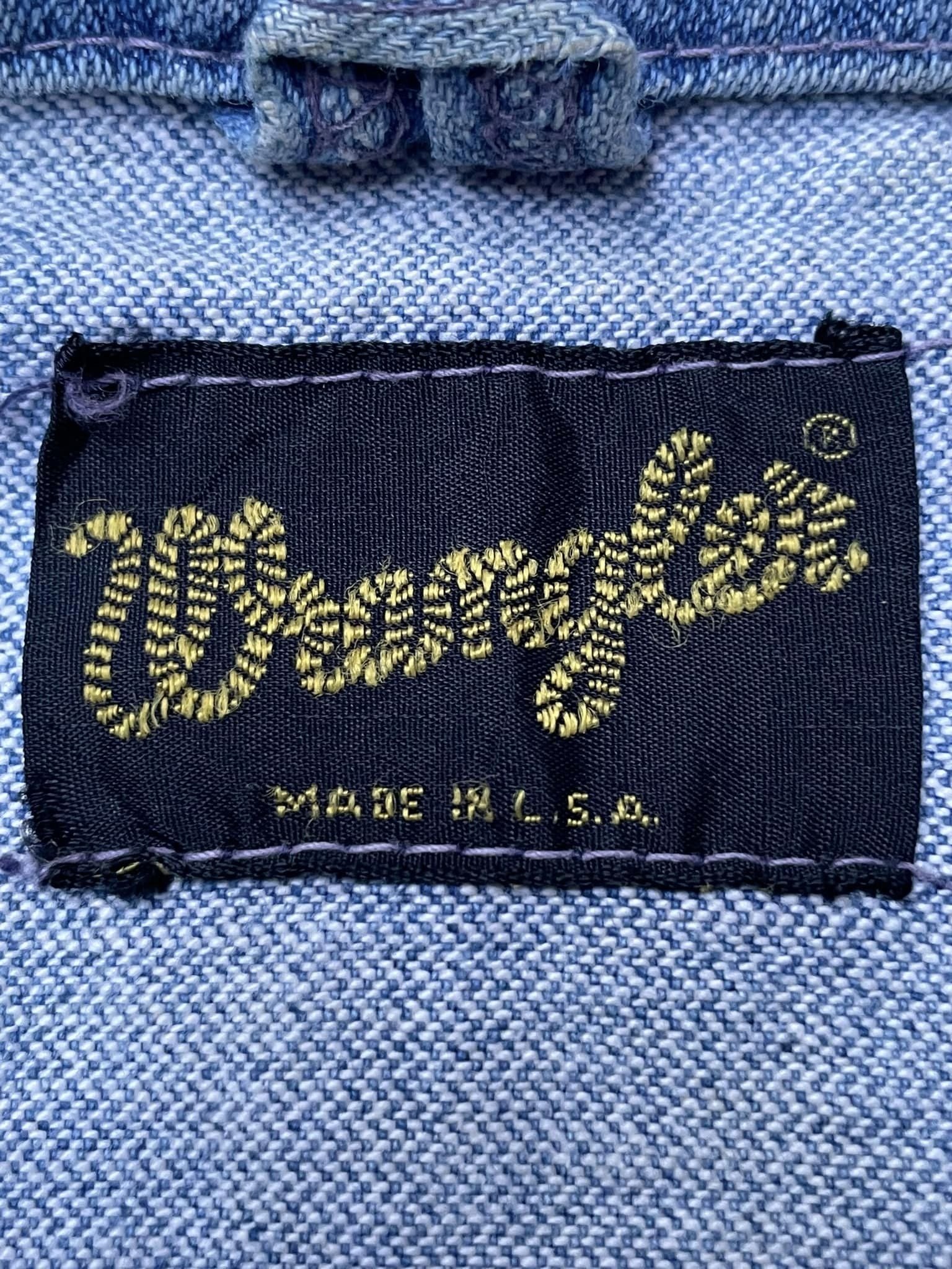 Vintage 70’s Wrangler Distresed Denim Jacket