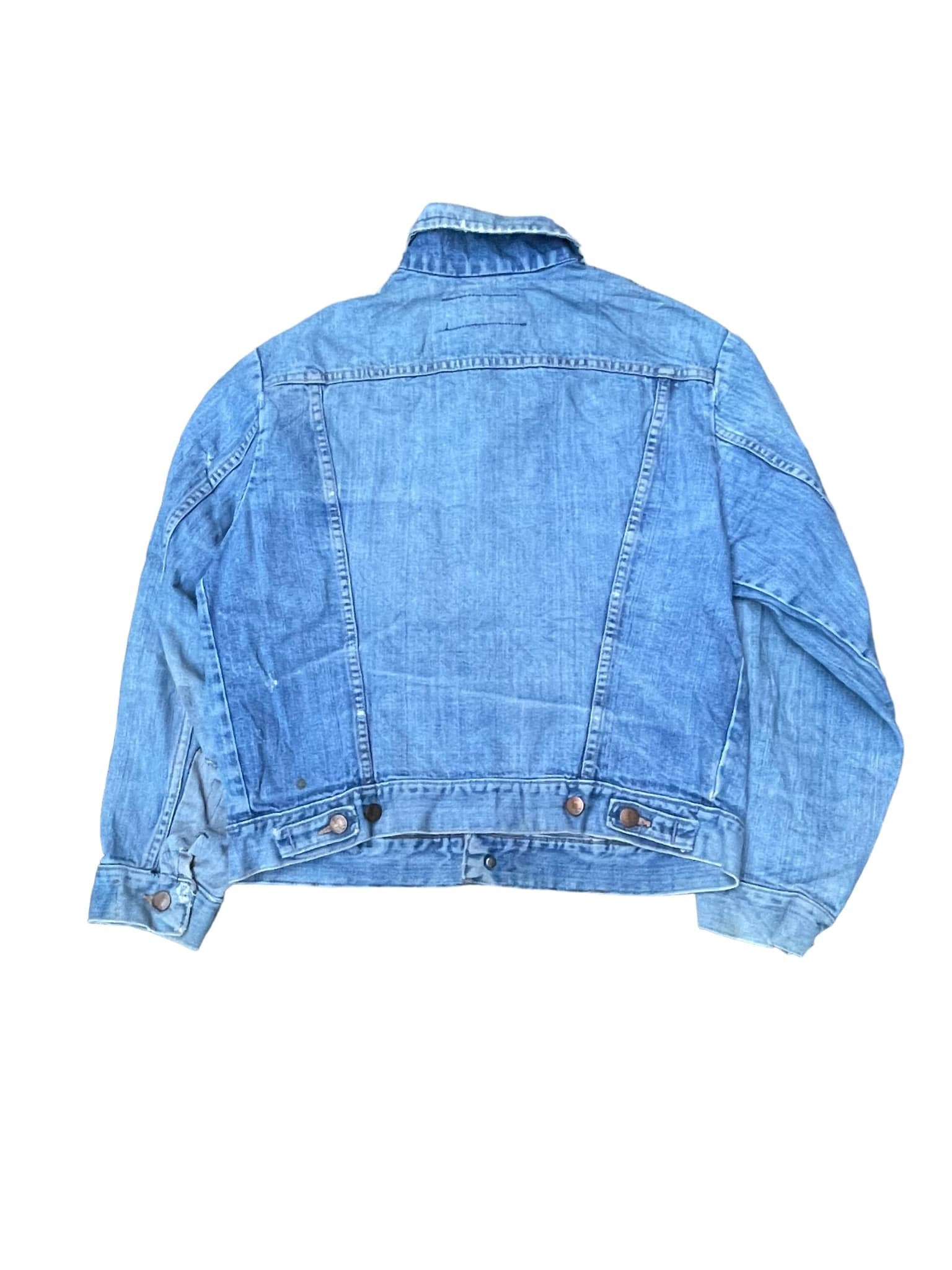 Vintage 70’s Wrangler Distresed Denim Jacket