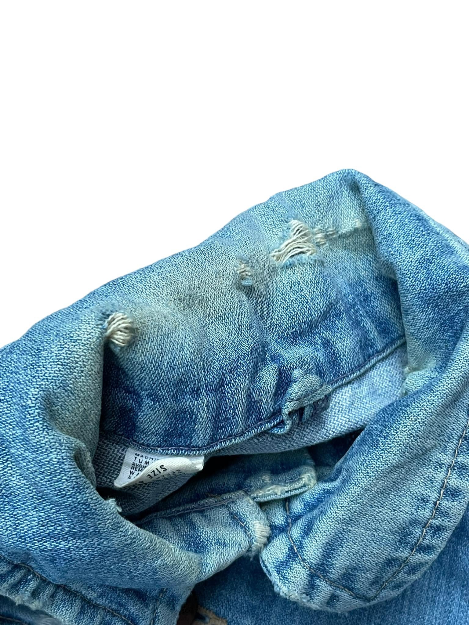 Vintage 70’s Wrangler Distresed Denim Jacket