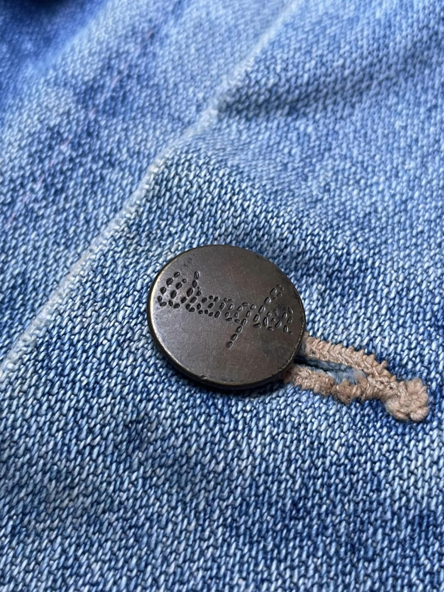 Vintage 70’s Wrangler Distresed Denim Jacket