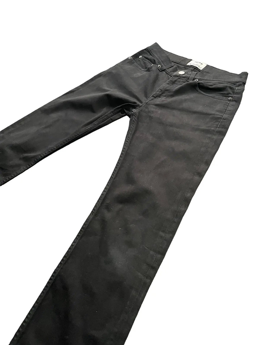 Acne Studio Slim Fit Black Denim