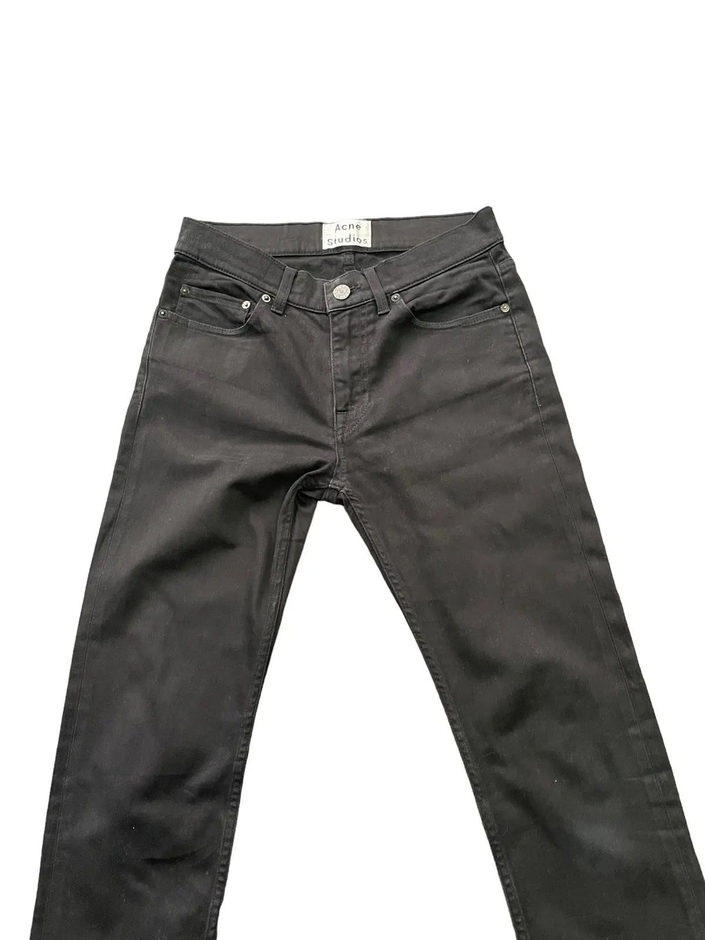 Acne Studio Slim Fit Black Denim