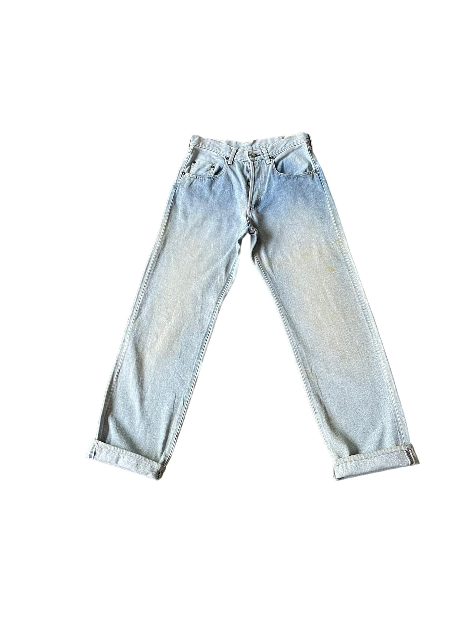 Vintage Fighting Elephant Faded Selvedge Denim